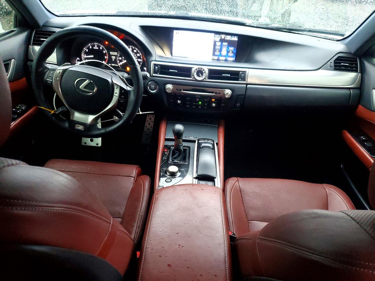2013 Lexus Gs 350 White vin: JTHBE1BL0D5025740