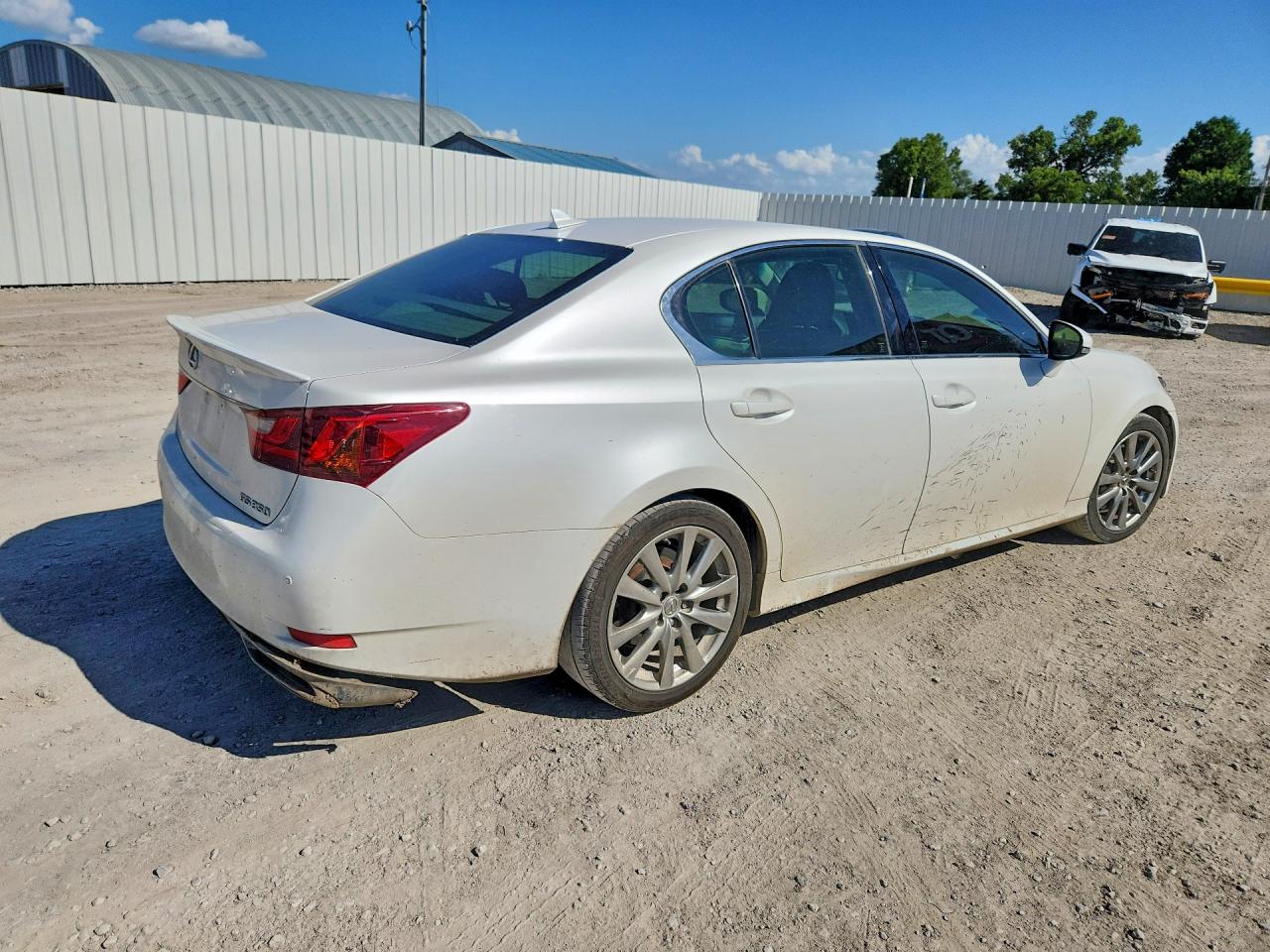2013 Lexus Gs 350 White vin: JTHBE1BL0D5025754