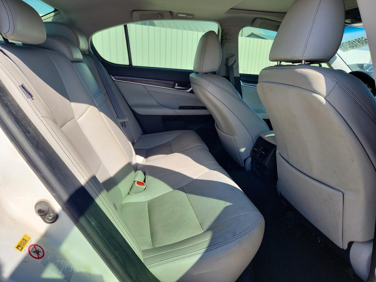 2013 Lexus Gs 350 White vin: JTHBE1BL0D5025754