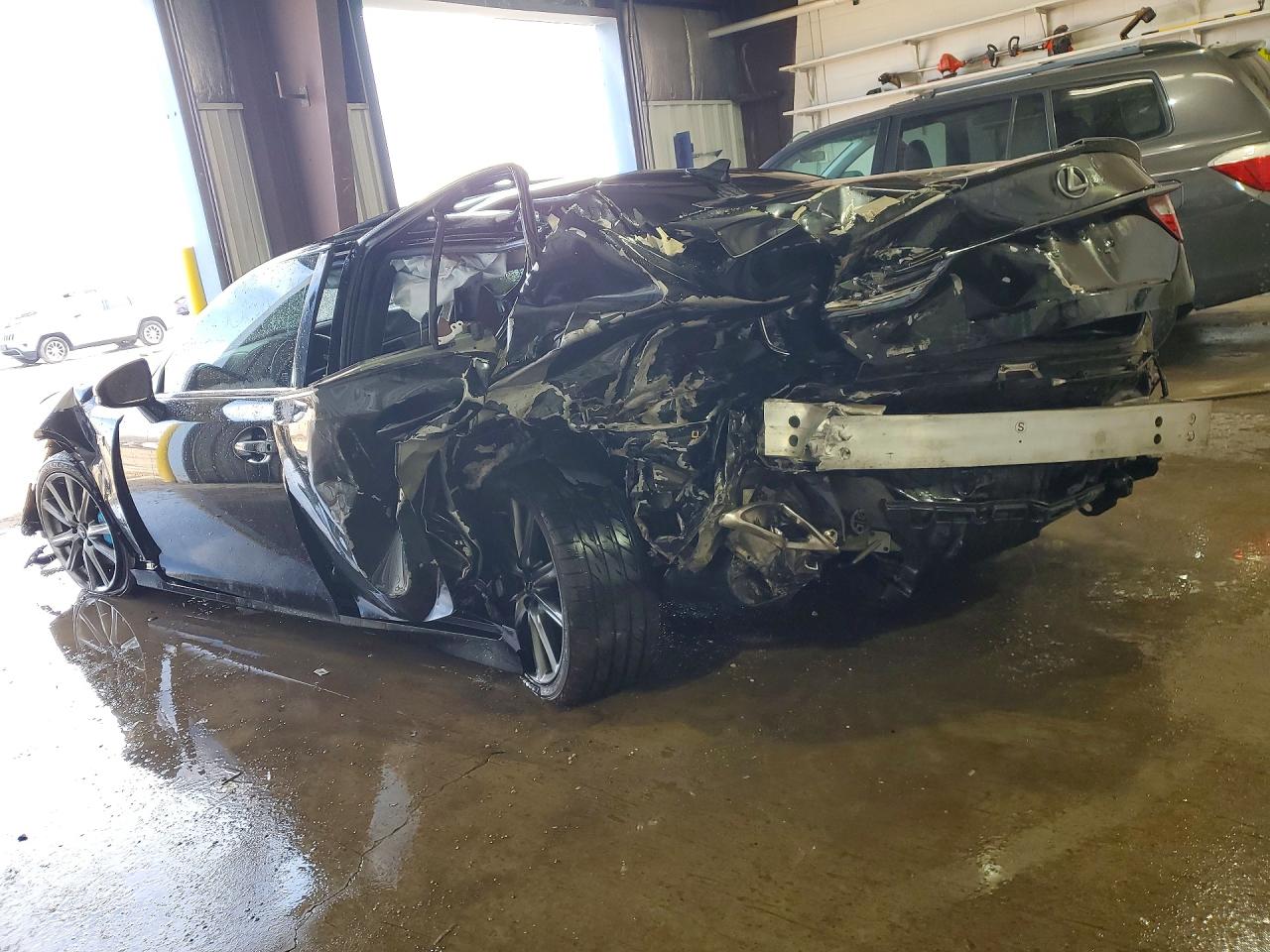 2013 Lexus Gs 350 Black vin: JTHBE1BL0D5027844