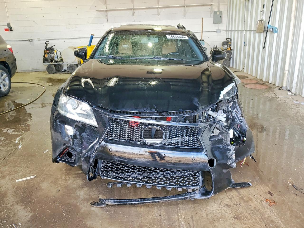 2013 Lexus Gs 350 Black vin: JTHBE1BL0D5027844
