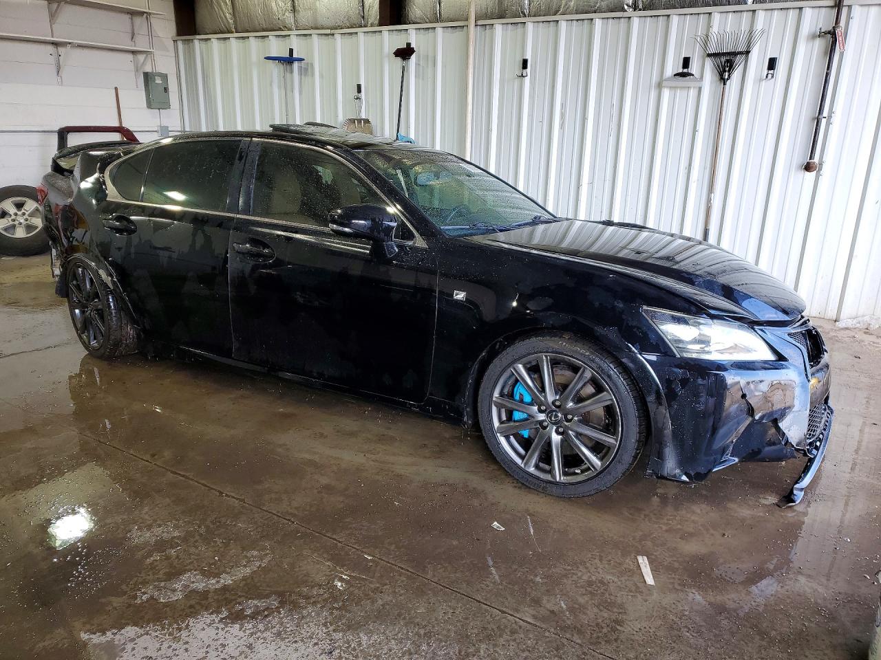2013 Lexus Gs 350 Black vin: JTHBE1BL0D5027844