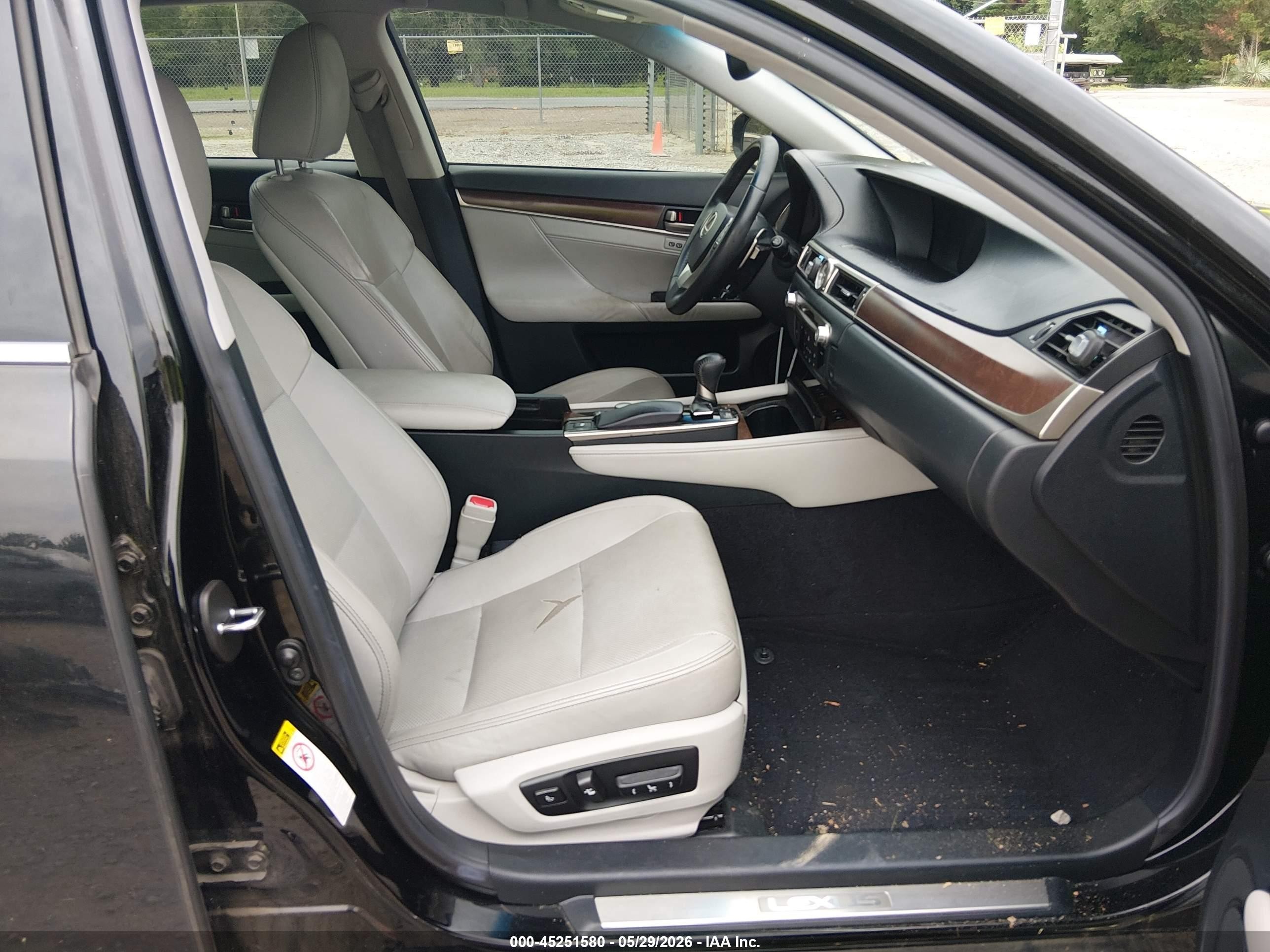 2013 Lexus Gs 350 Black vin: JTHBE1BL0D5028282