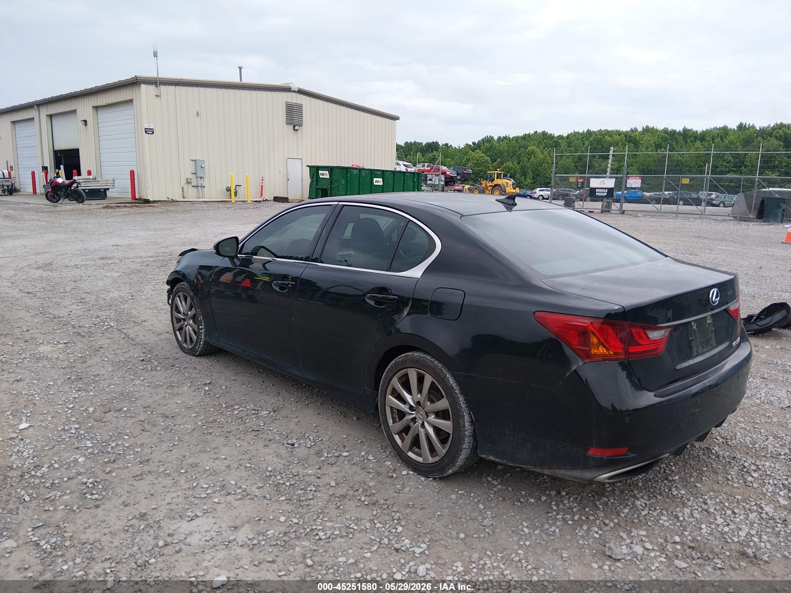 2013 Lexus Gs 350 Black vin: JTHBE1BL0D5028282