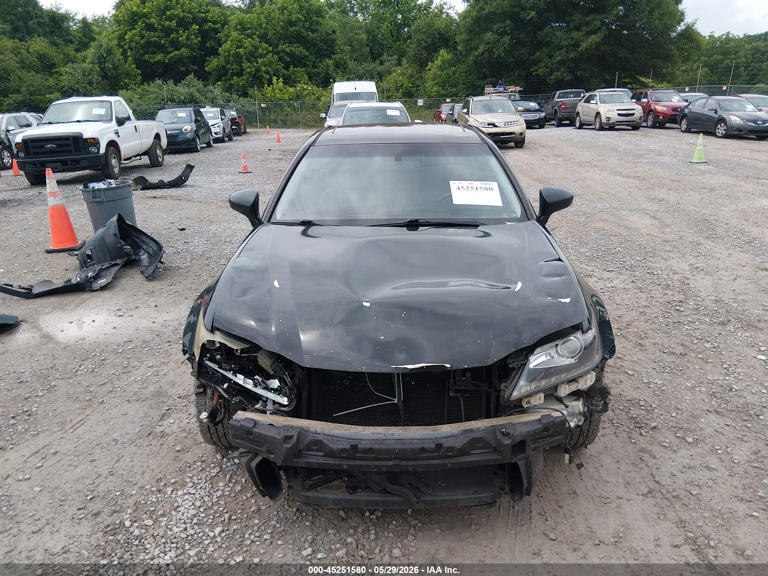 2013 Lexus Gs 350 Black vin: JTHBE1BL0D5028282