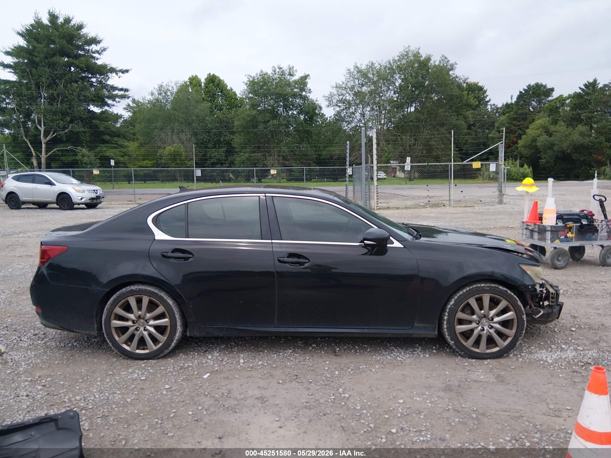 2013 Lexus Gs 350 Black vin: JTHBE1BL0D5028282