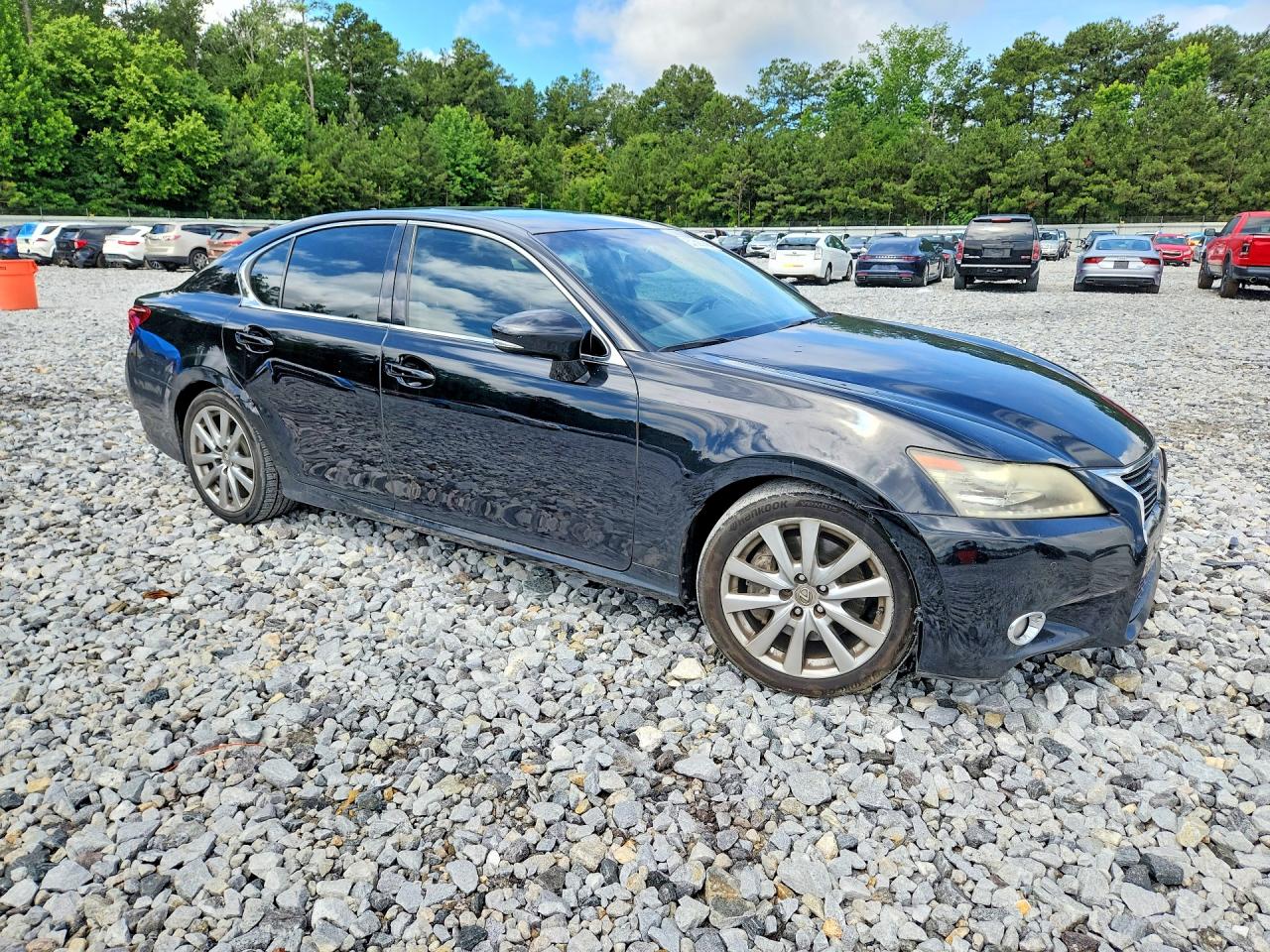 2013 Lexus Gs 350 Черный vin: JTHBE1BL0D5028623