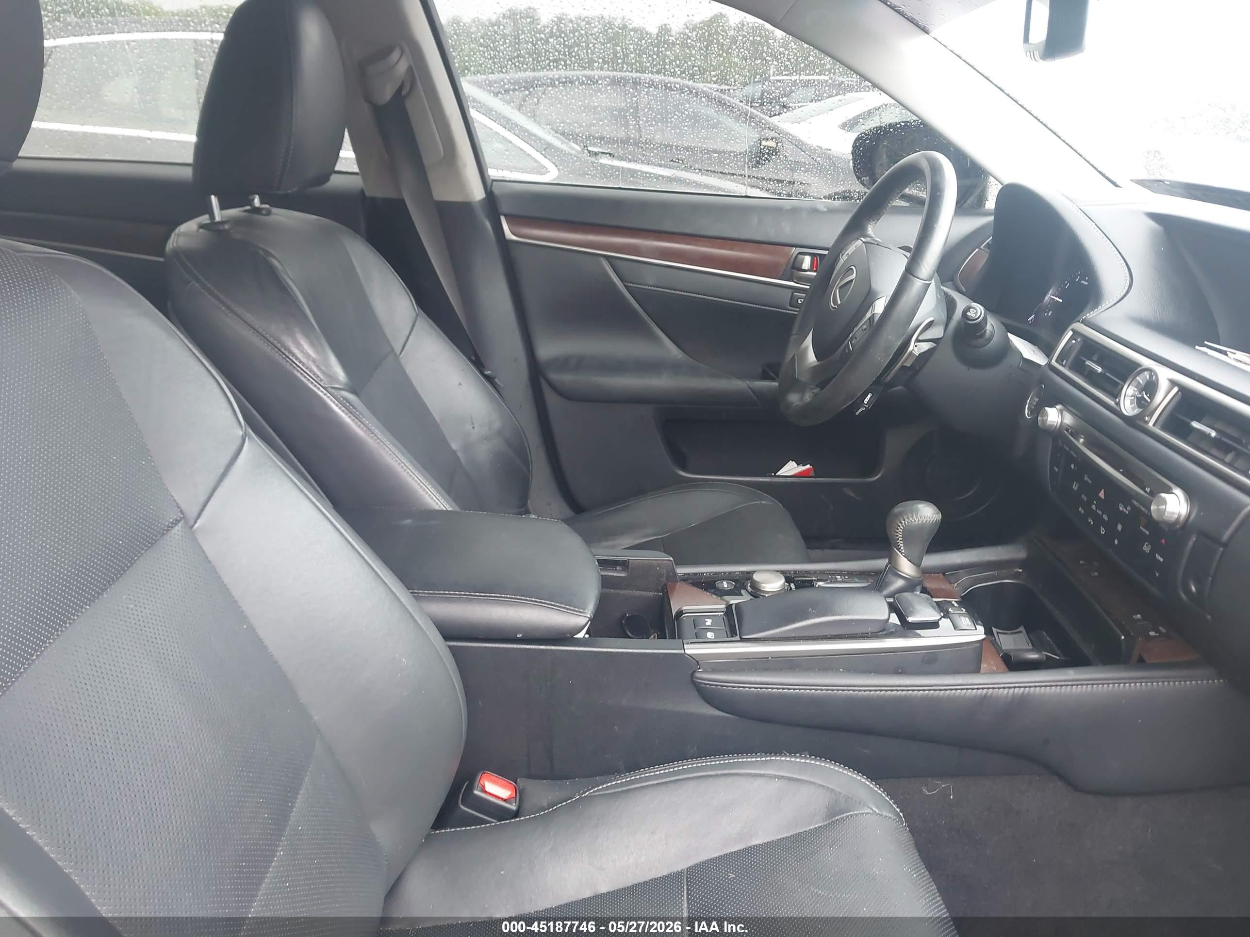 2014 Lexus Gs 350 Белый vin: JTHBE1BL0E5030535