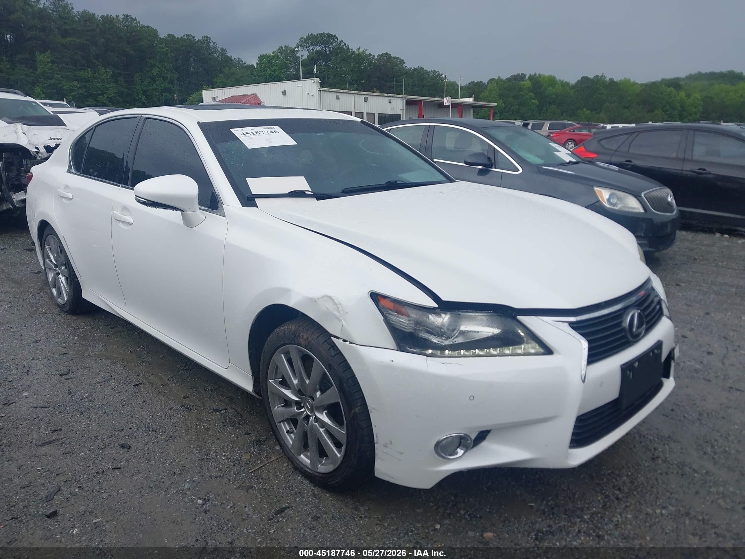 2014 Lexus Gs 350 Белый vin: JTHBE1BL0E5030535