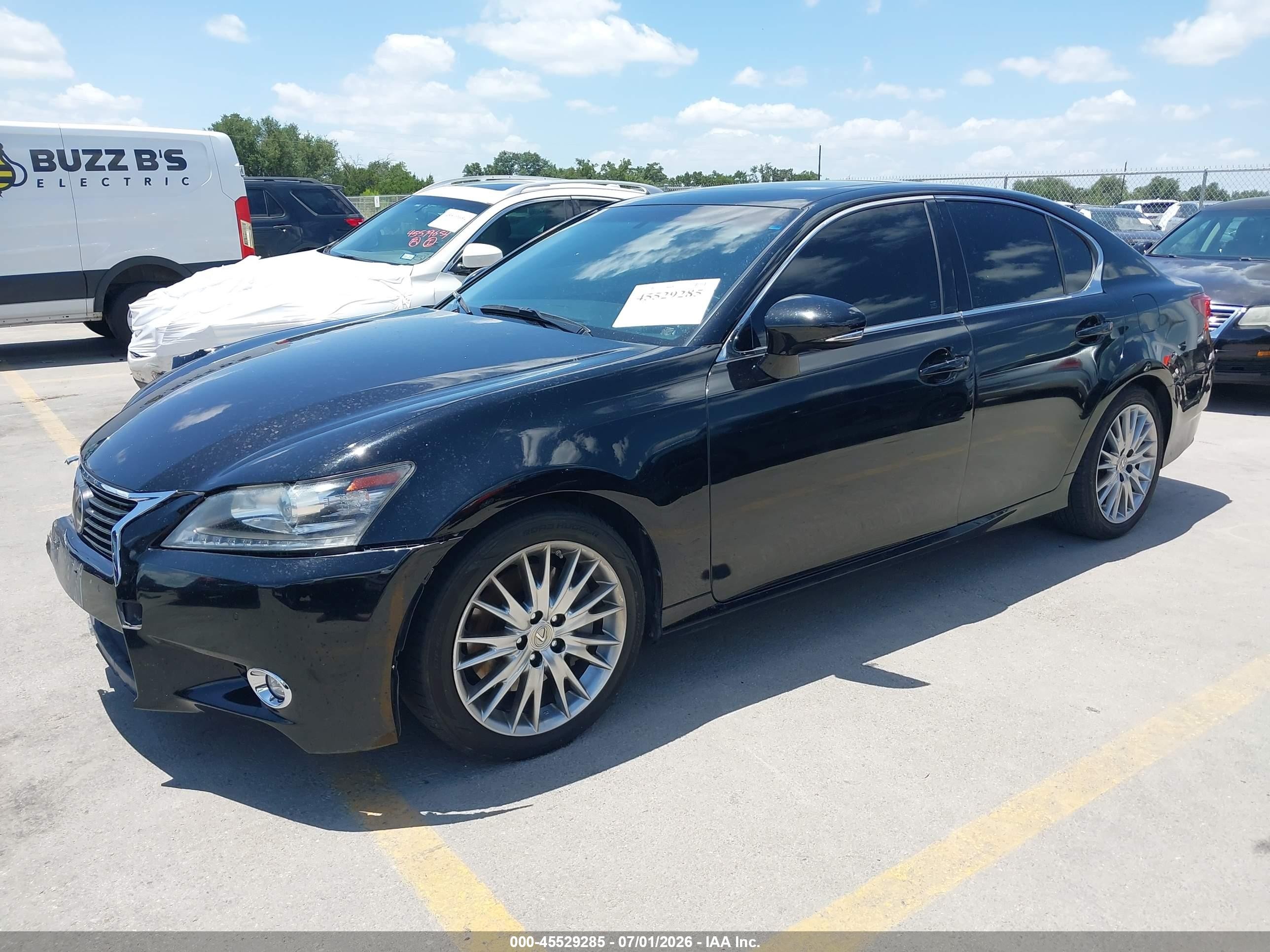 2014 Lexus Gs 350   Черный vin: JTHBE1BL0E5033404