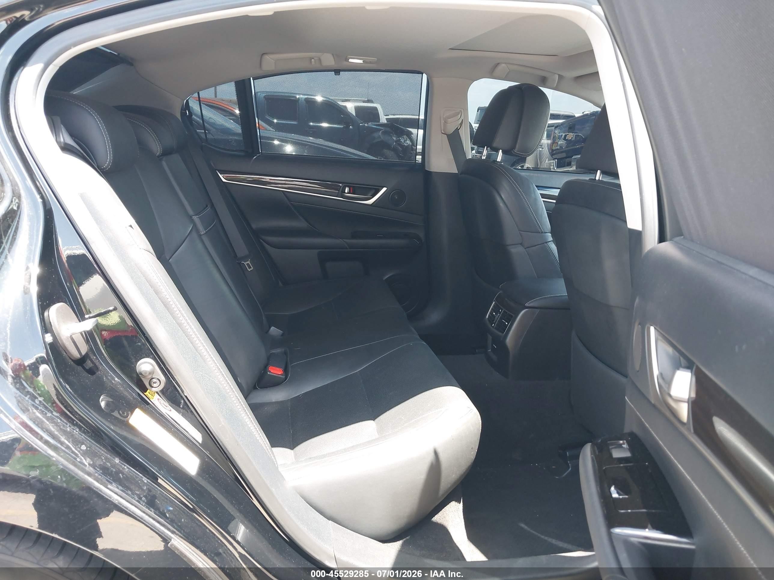 2014 Lexus Gs 350   Черный vin: JTHBE1BL0E5033404