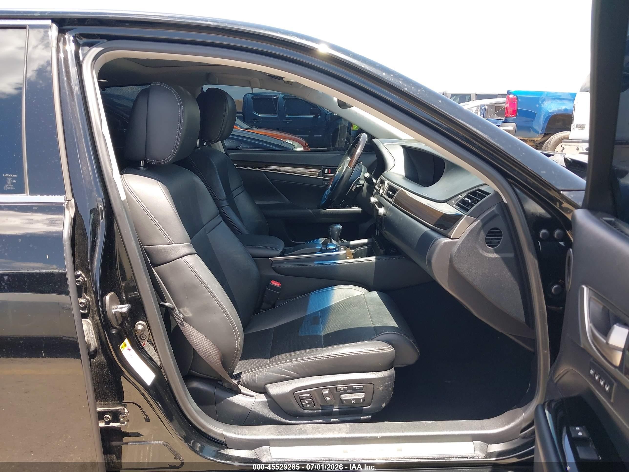 2014 Lexus Gs 350   Черный vin: JTHBE1BL0E5033404