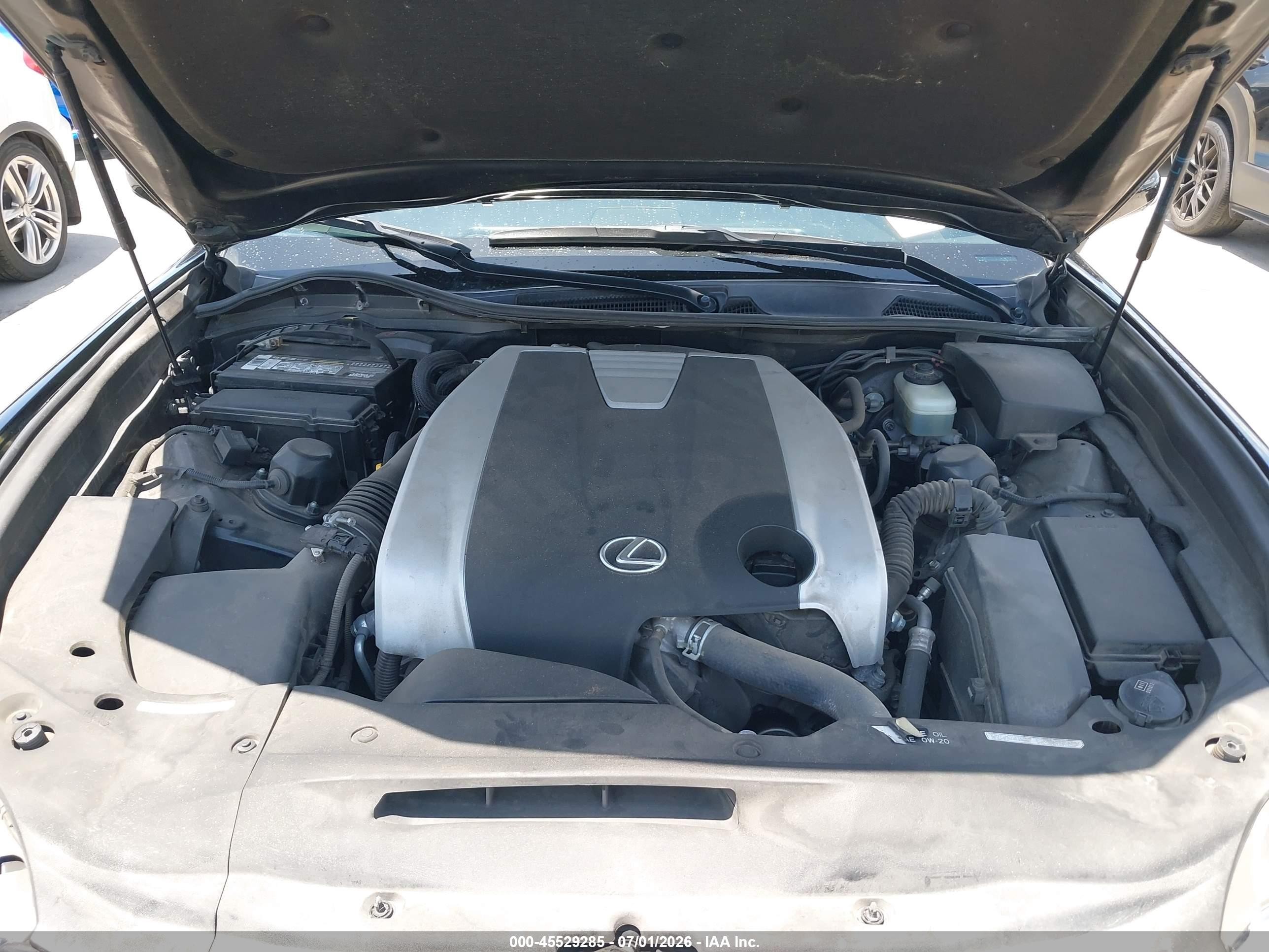 2014 Lexus Gs 350   Черный vin: JTHBE1BL0E5033404