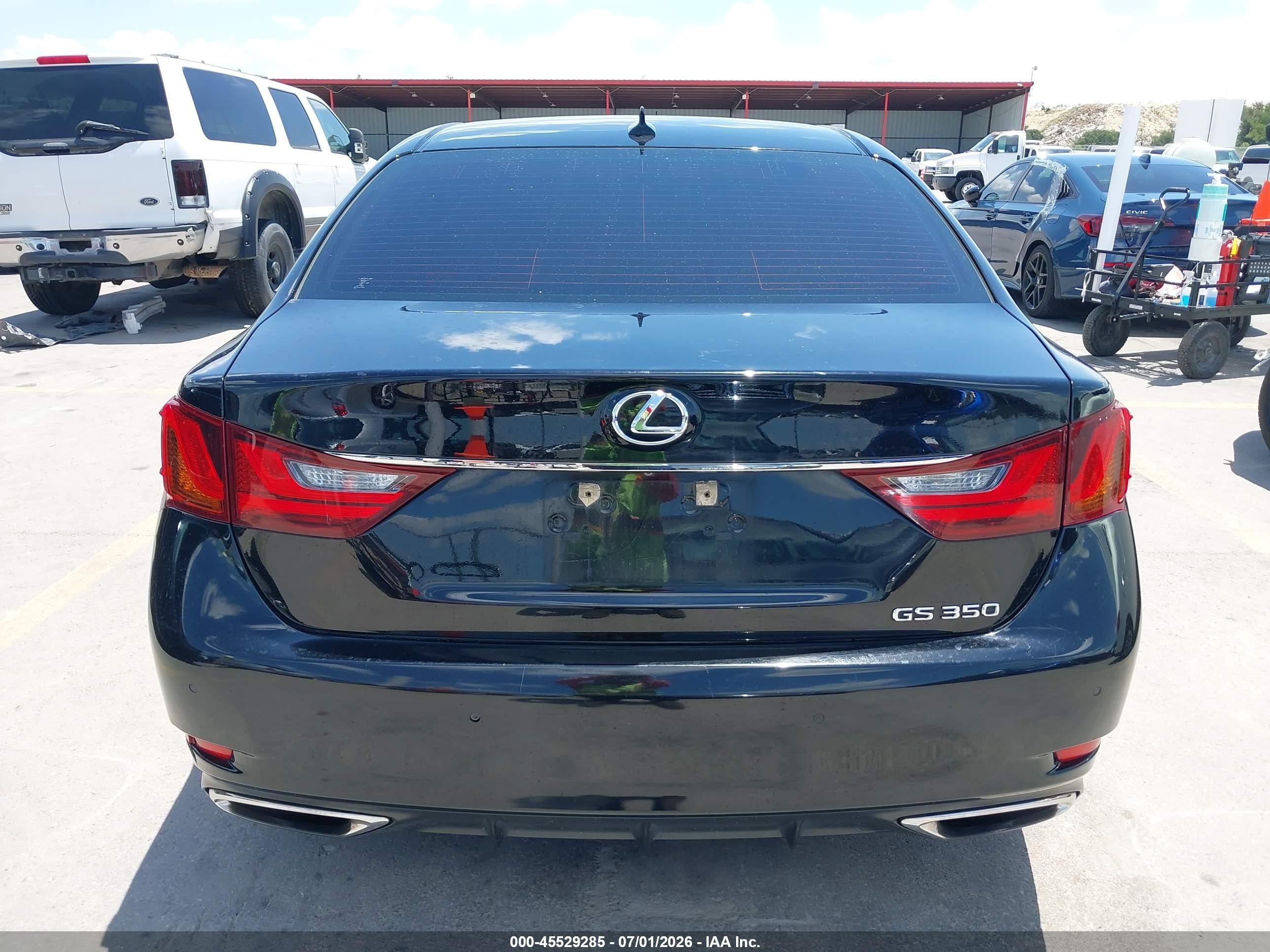 2014 Lexus Gs 350   Черный vin: JTHBE1BL0E5033404