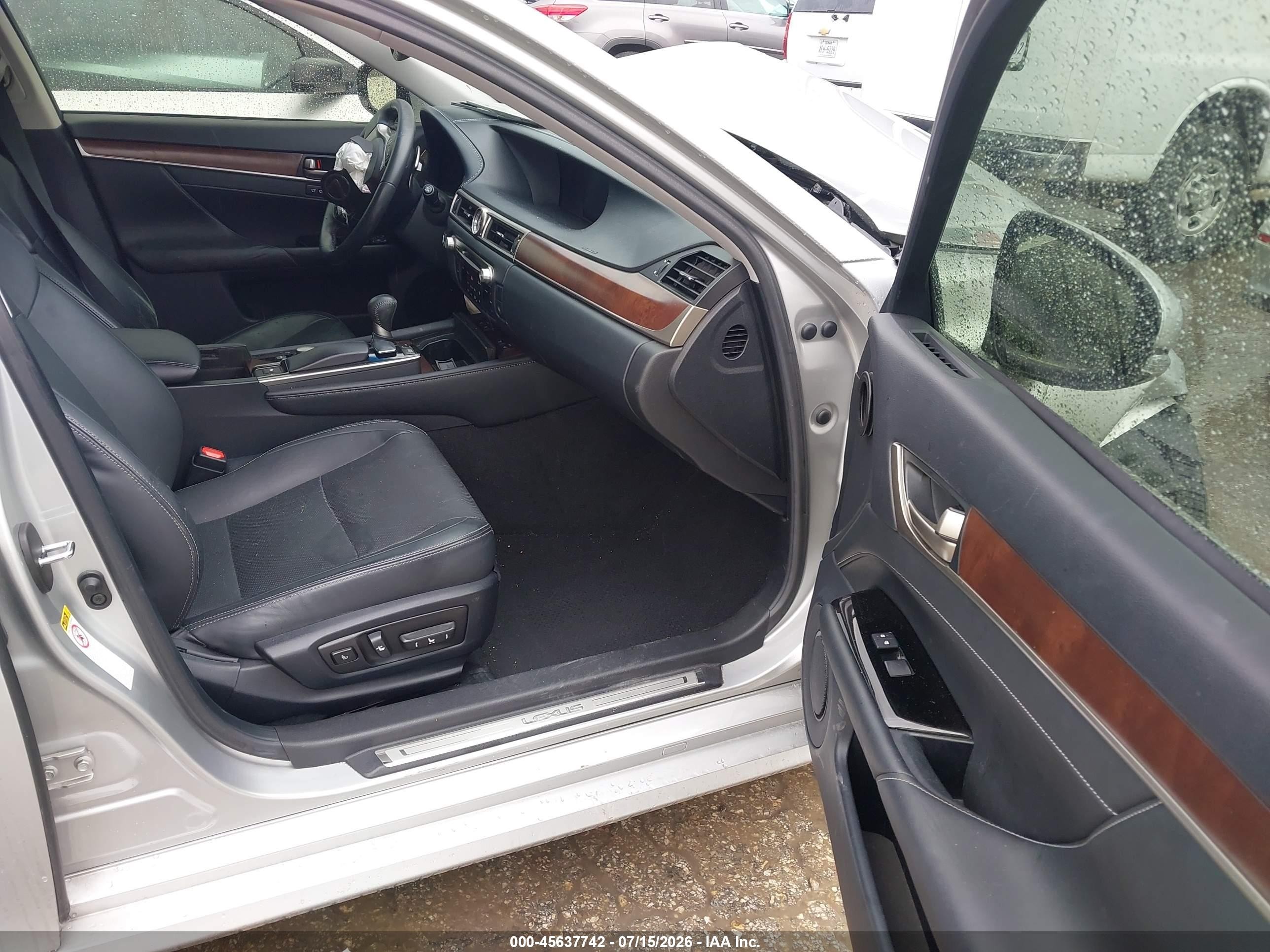 2014 Lexus Gs 350   Silver vin: JTHBE1BL0E5035010