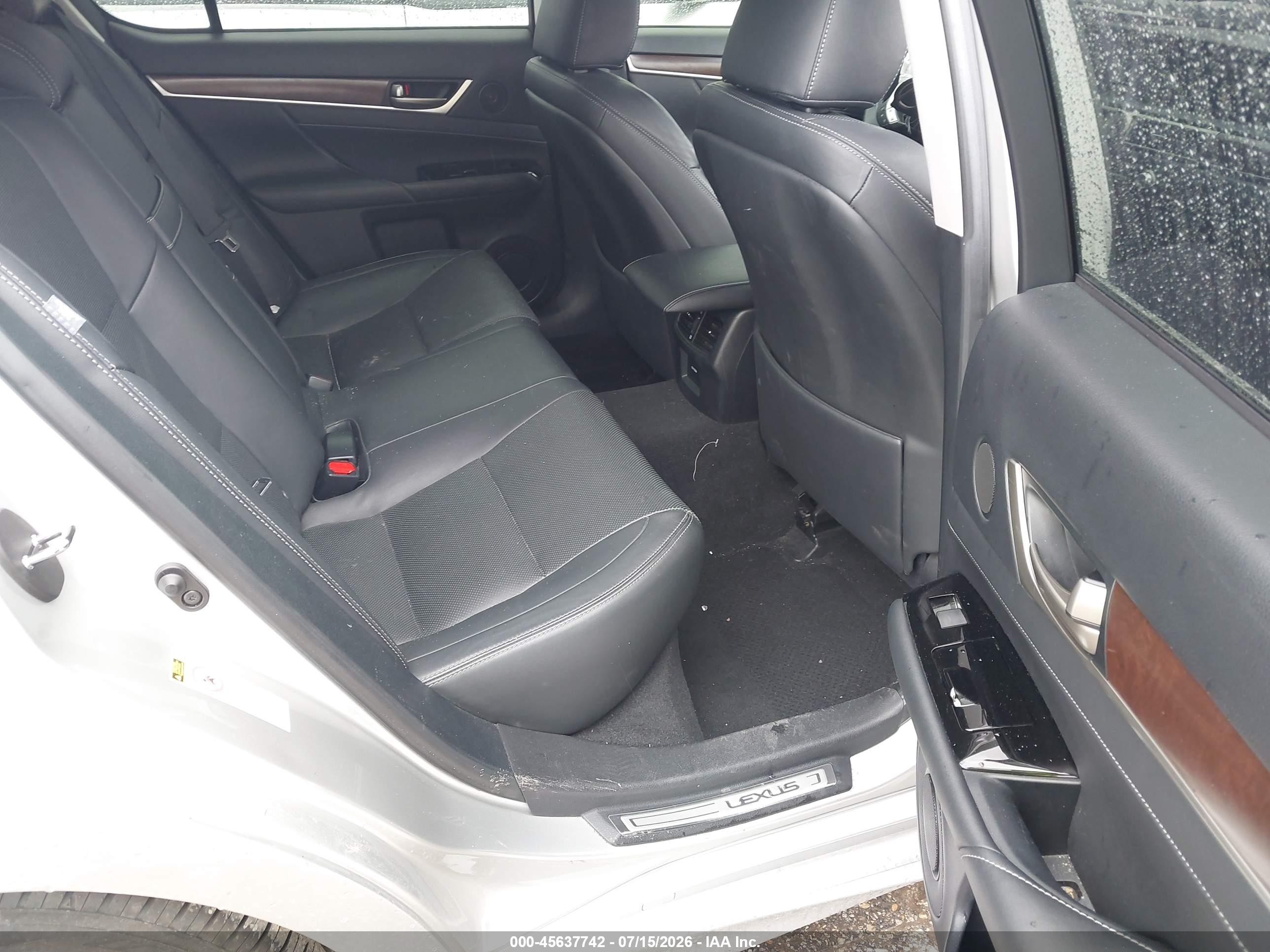 2014 Lexus Gs 350   Silver vin: JTHBE1BL0E5035010