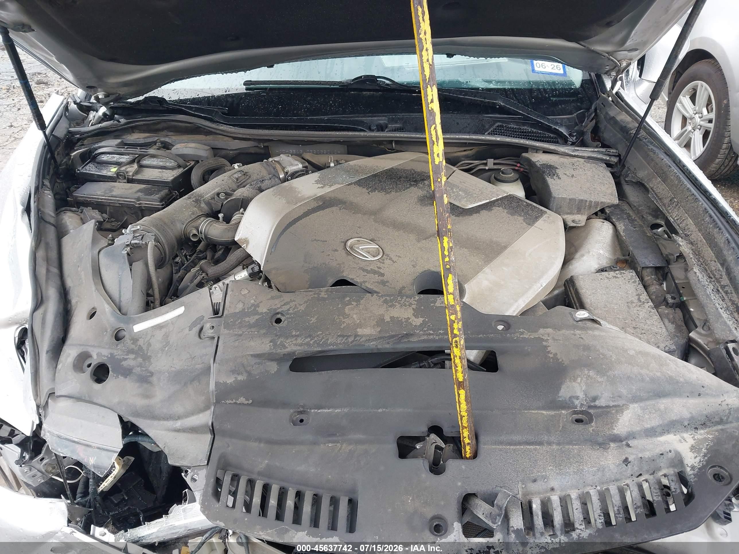 2014 Lexus Gs 350   Silver vin: JTHBE1BL0E5035010