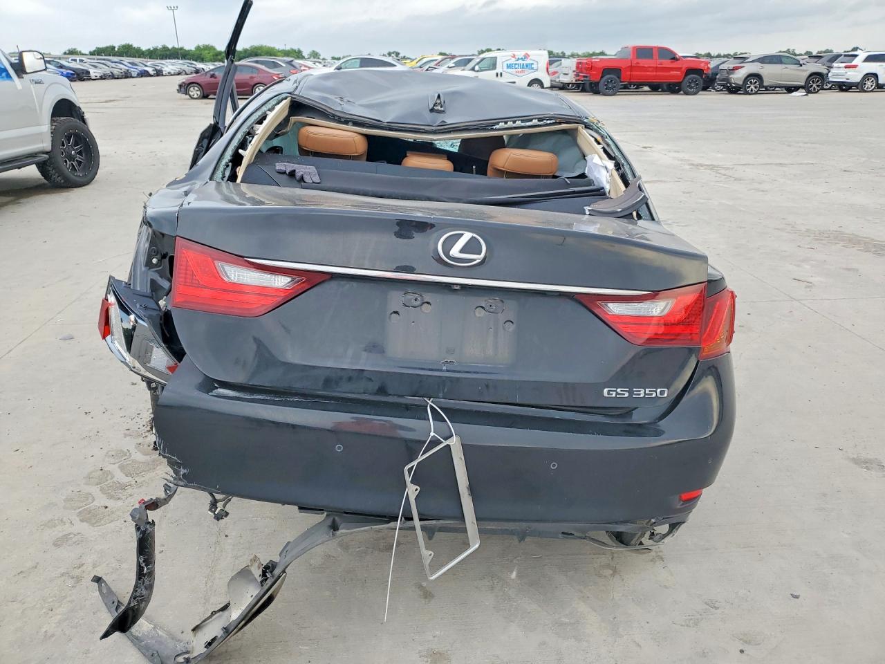 2014 Lexus Gs 350 Black vin: JTHBE1BL0E5035881