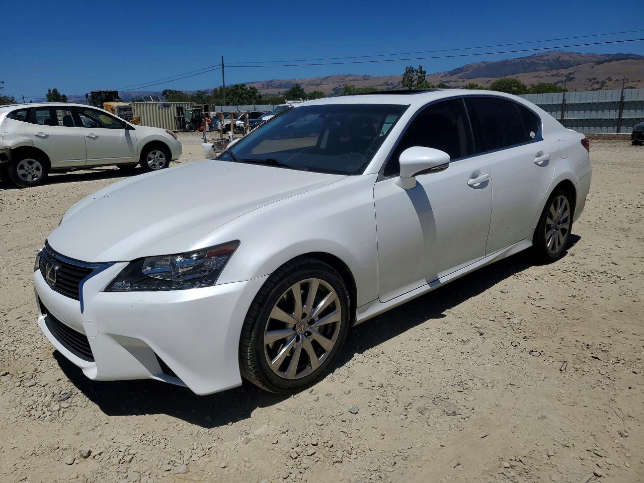 2014 Lexus Gs 350 White vin: JTHBE1BL0E5041275