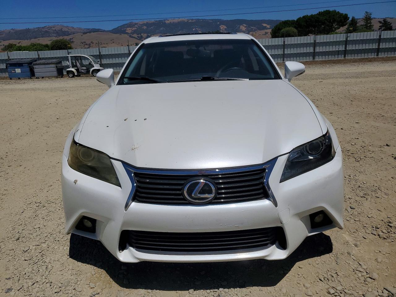 2014 Lexus Gs 350 White vin: JTHBE1BL0E5041275