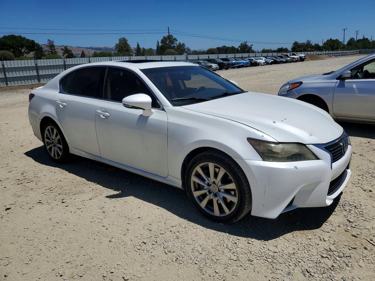 2014 Lexus Gs 350 White vin: JTHBE1BL0E5041275