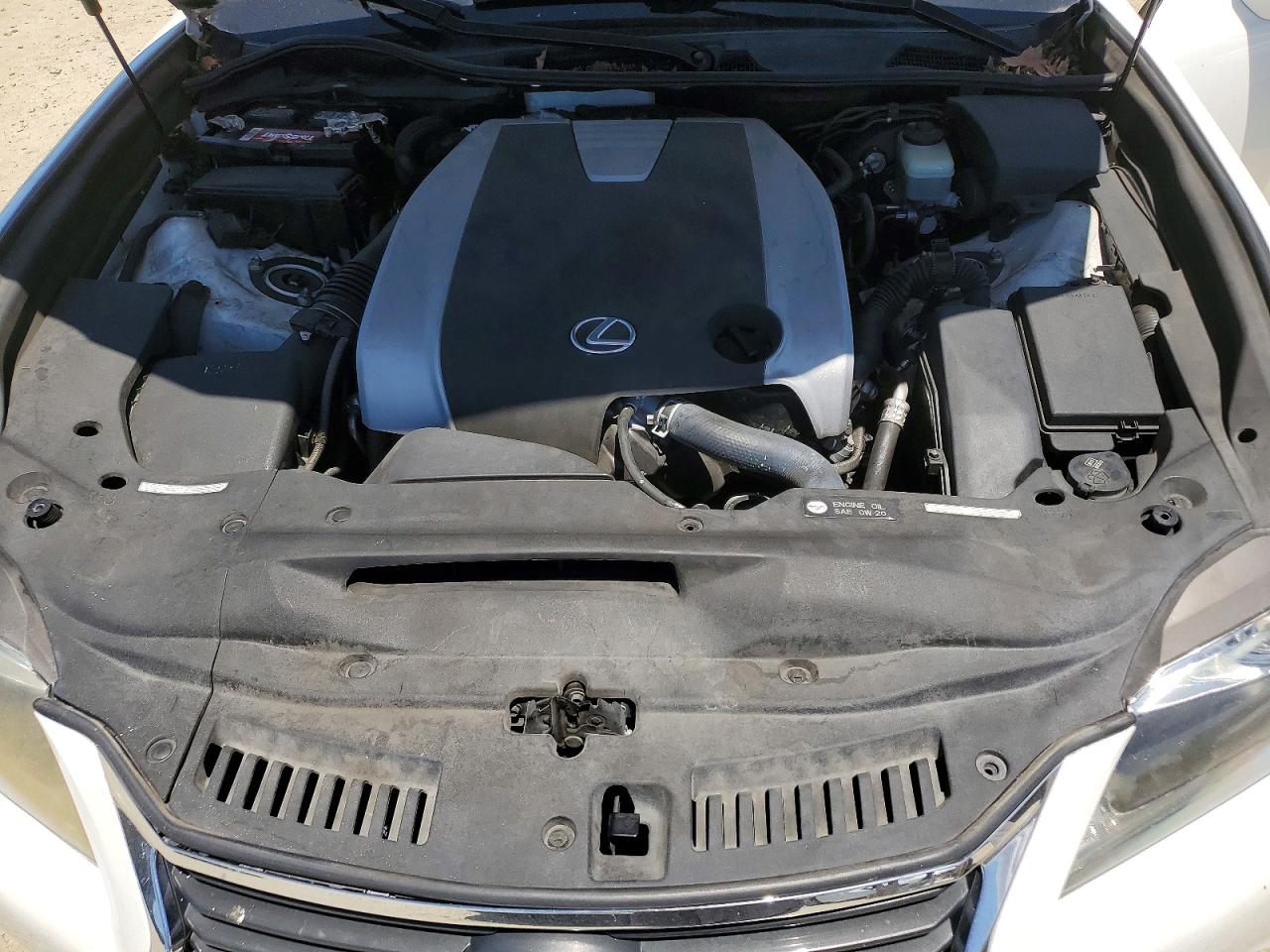 2014 Lexus Gs 350 White vin: JTHBE1BL0E5041275