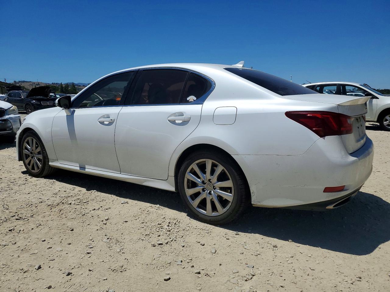 2014 Lexus Gs 350 White vin: JTHBE1BL0E5041275