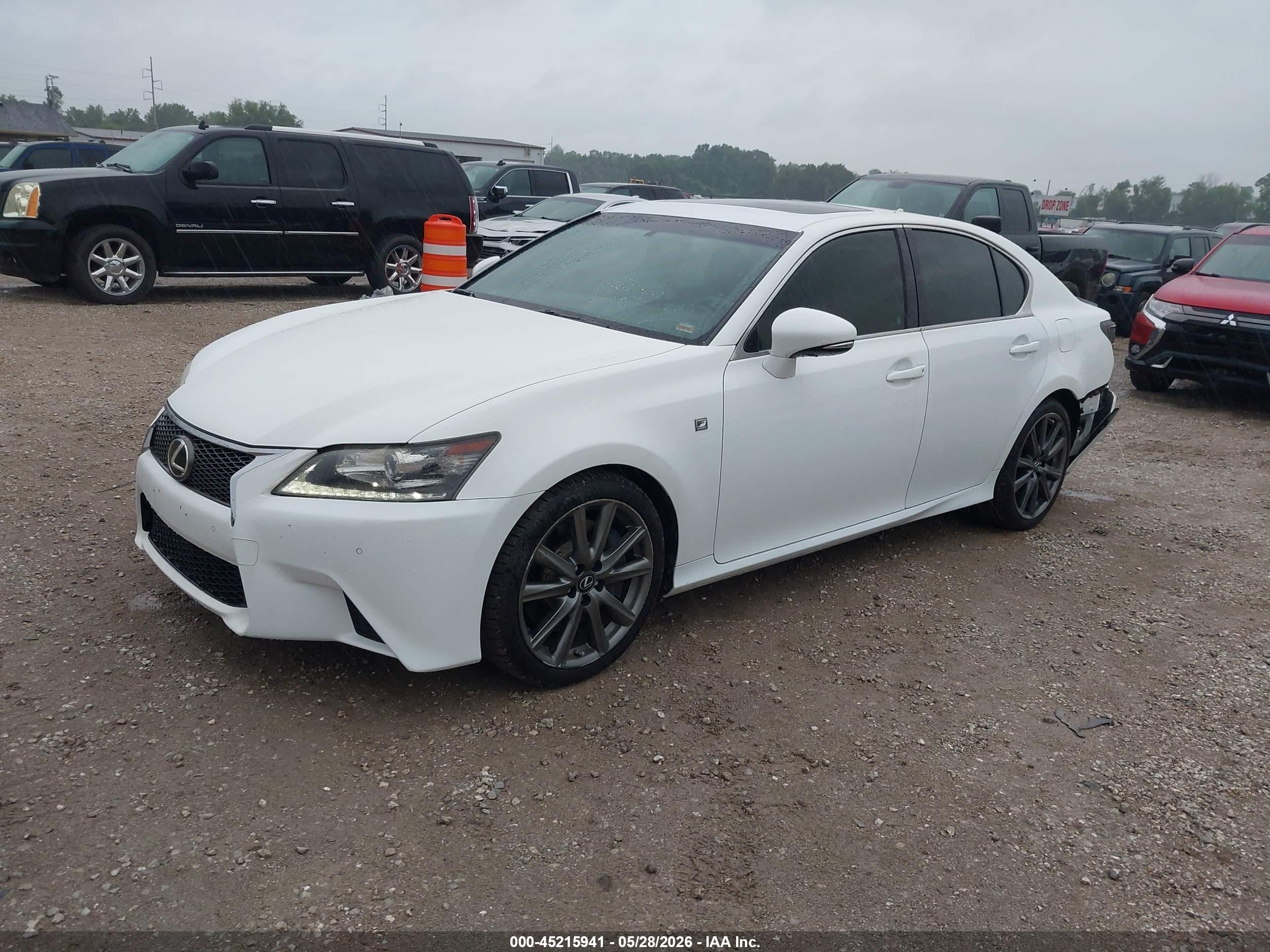 2014 Lexus Gs 350   Белый vin: JTHBE1BL0E5042720