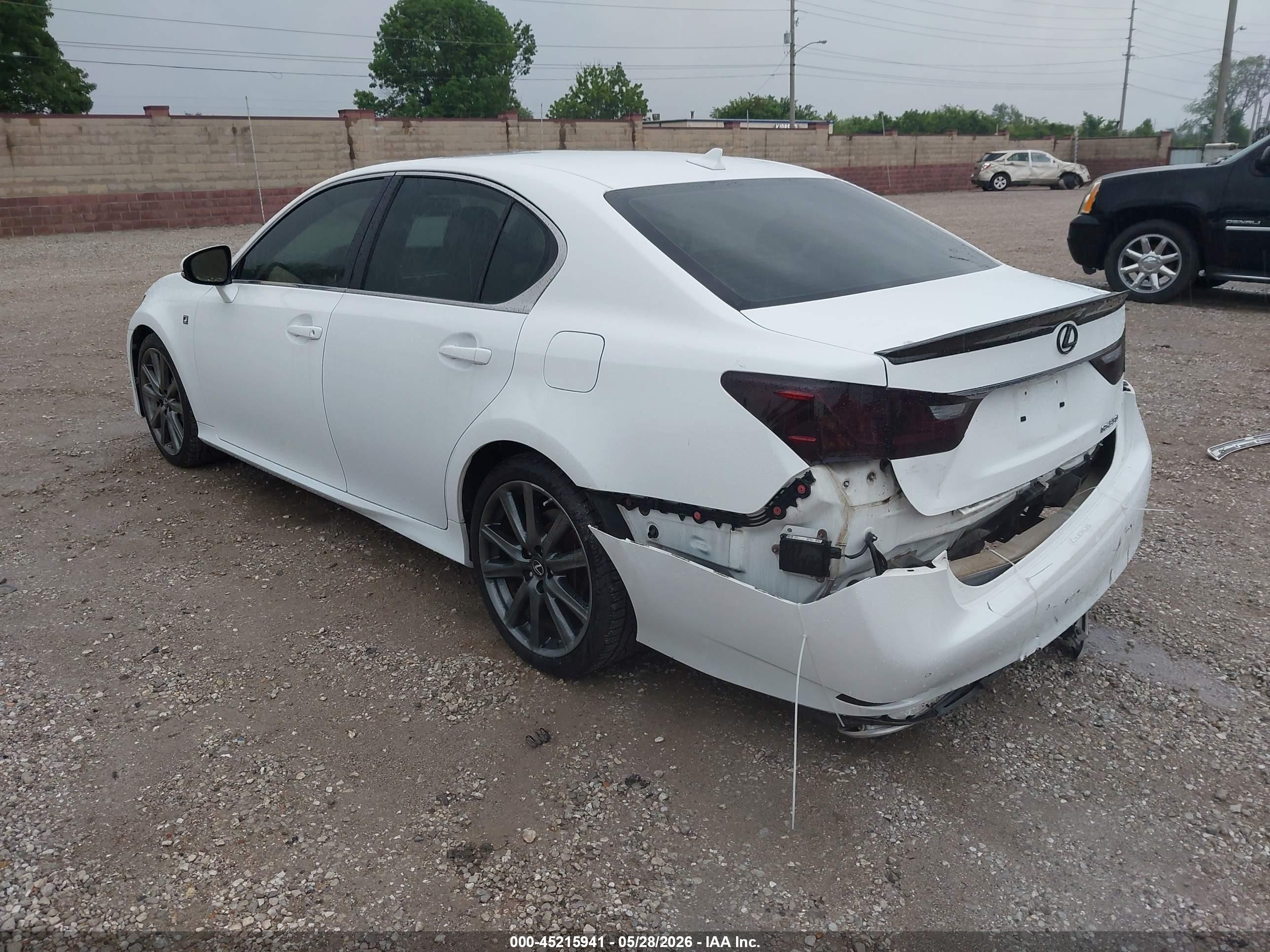 2014 Lexus Gs 350   Белый vin: JTHBE1BL0E5042720