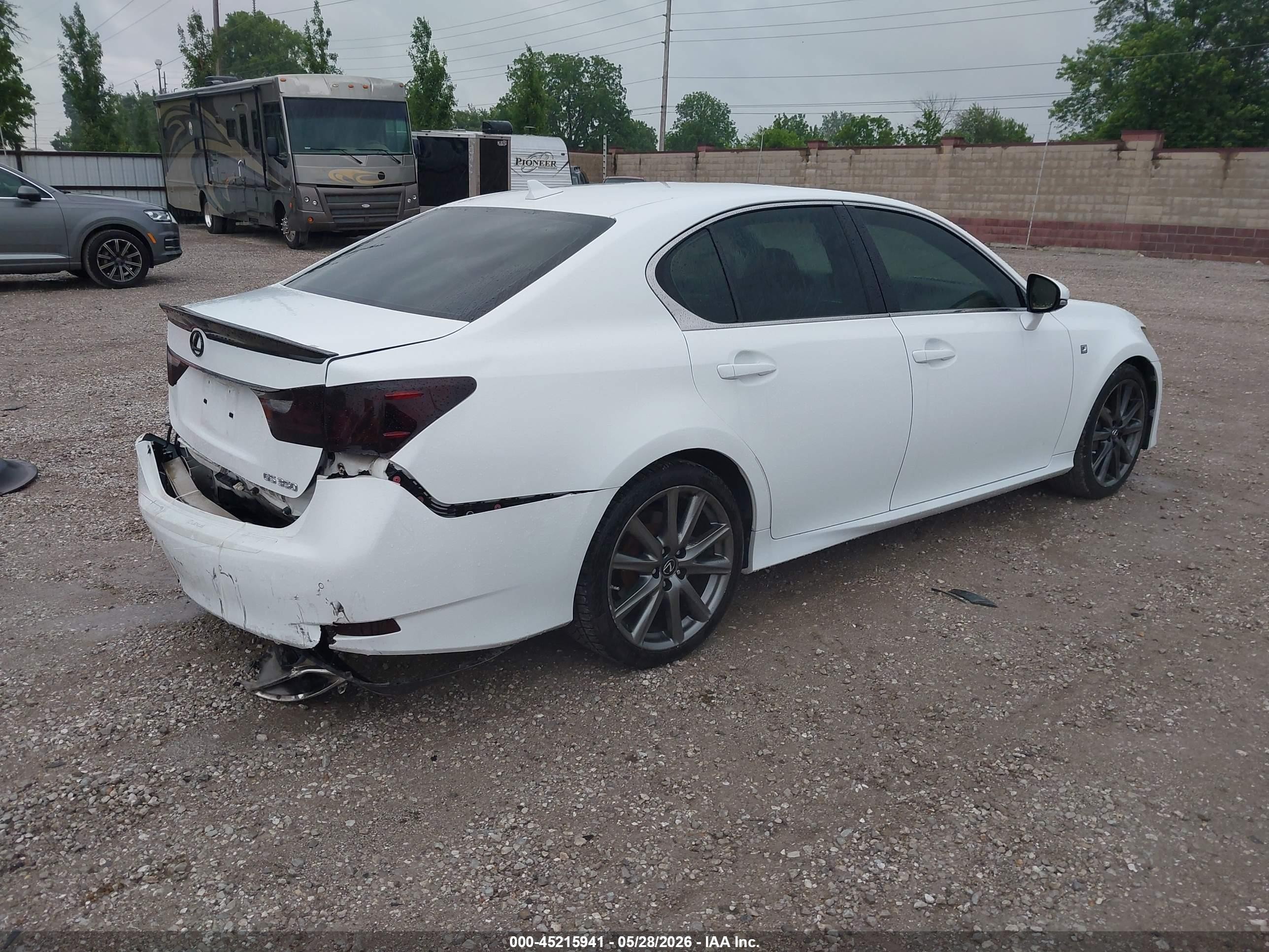 2014 Lexus Gs 350   Белый vin: JTHBE1BL0E5042720