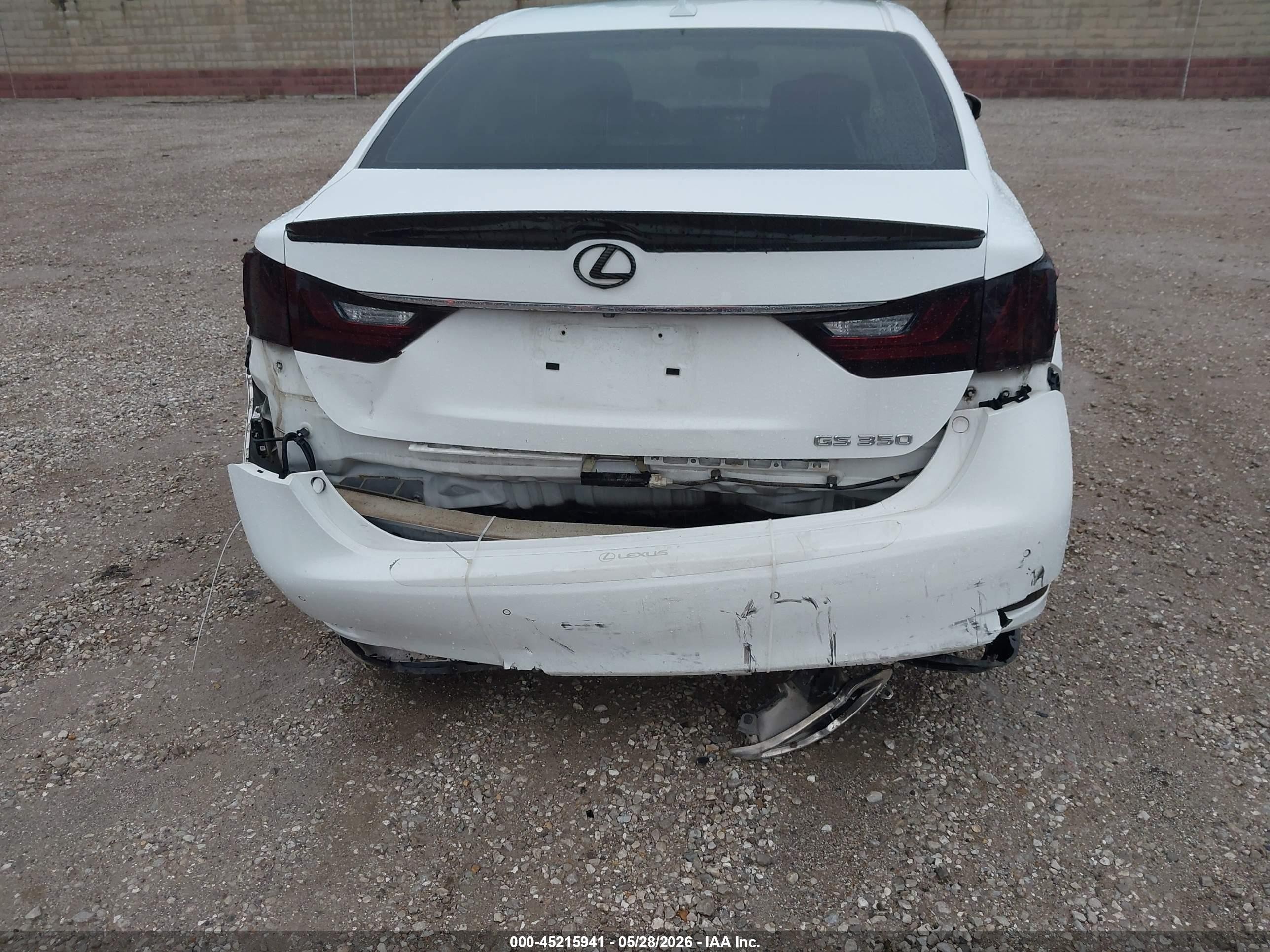 2014 Lexus Gs 350   Белый vin: JTHBE1BL0E5042720