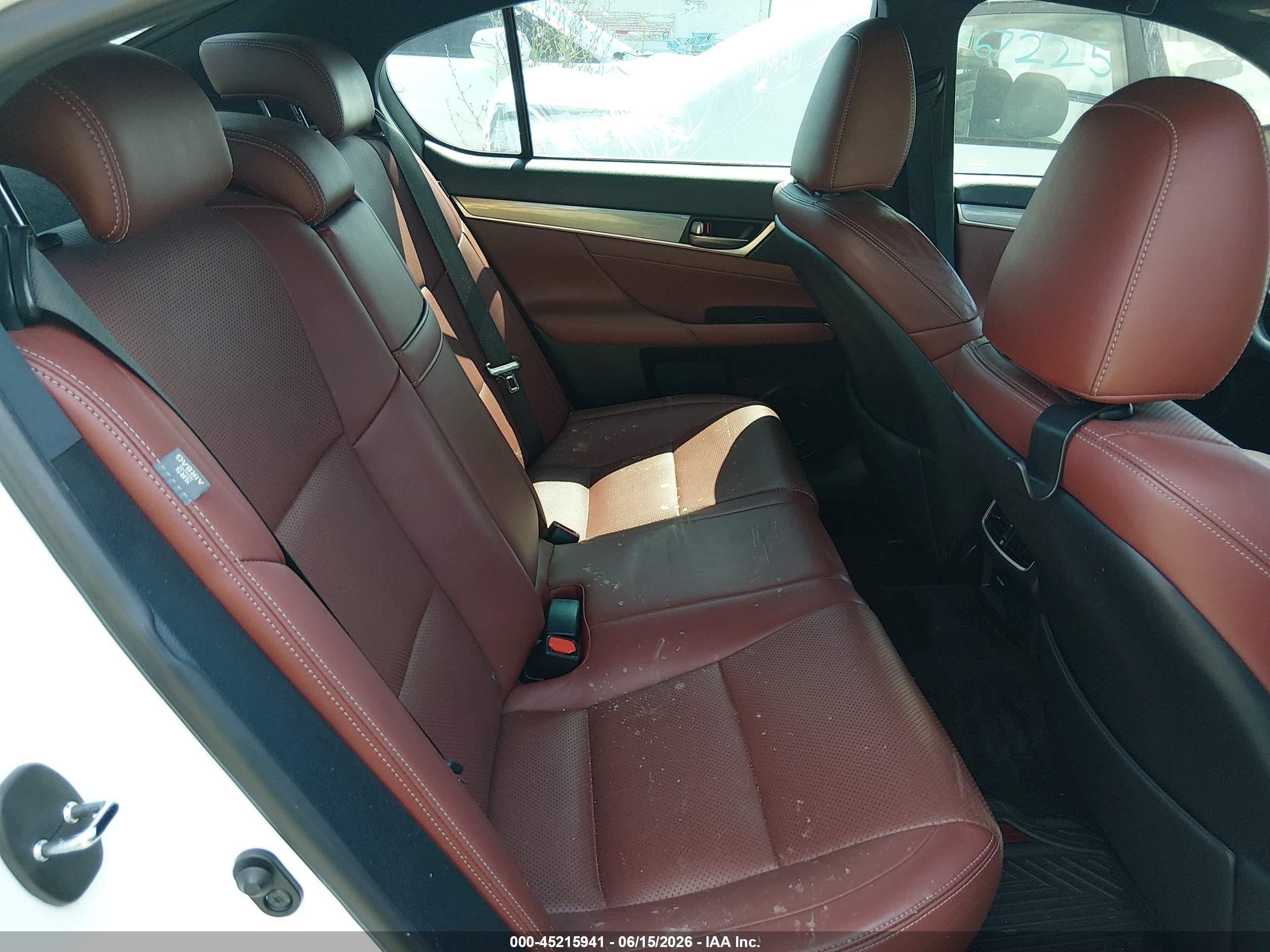 2014 Lexus Gs 350   Белый vin: JTHBE1BL0E5042720