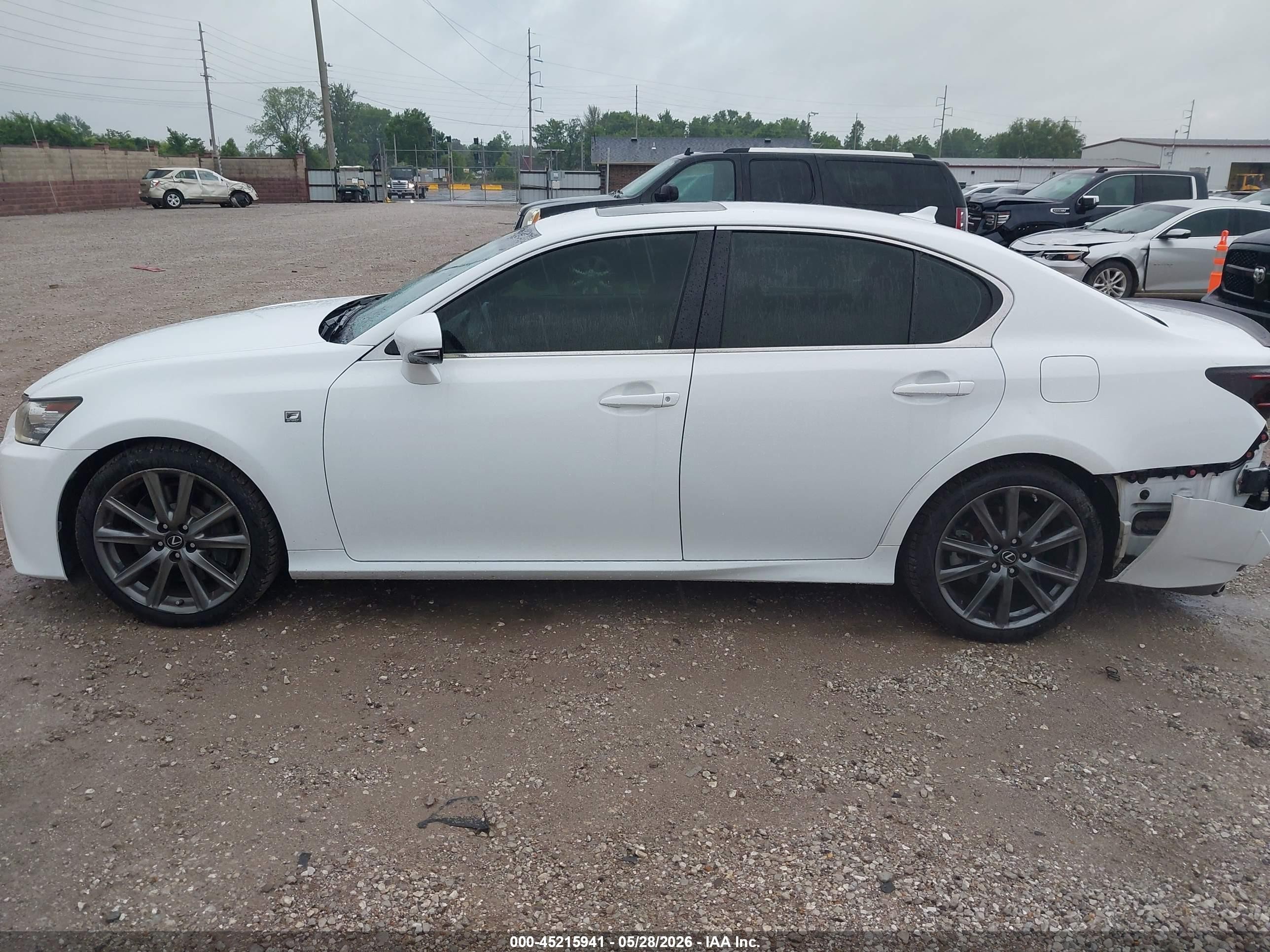 2014 Lexus Gs 350   Белый vin: JTHBE1BL0E5042720