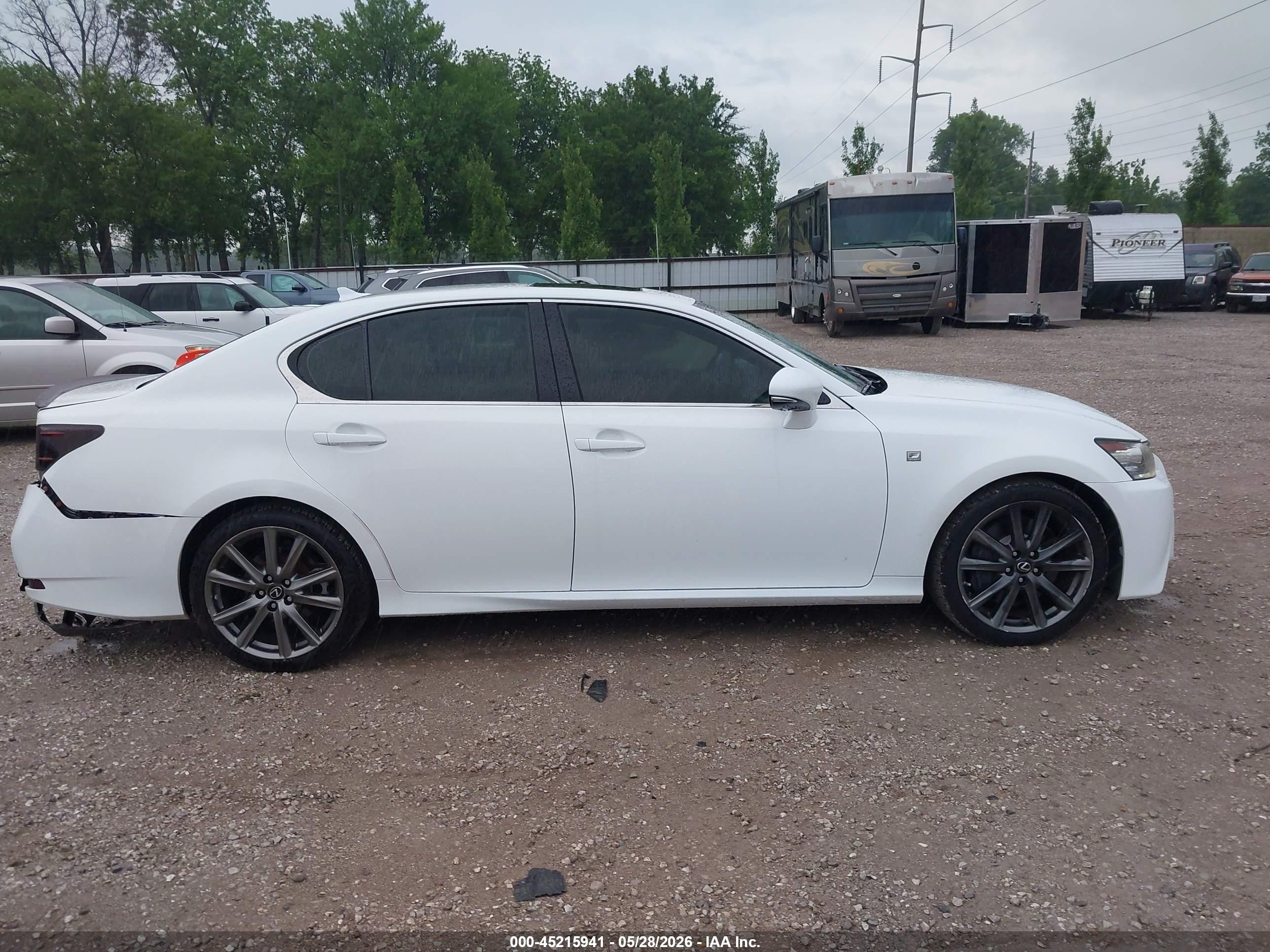 2014 Lexus Gs 350   Белый vin: JTHBE1BL0E5042720