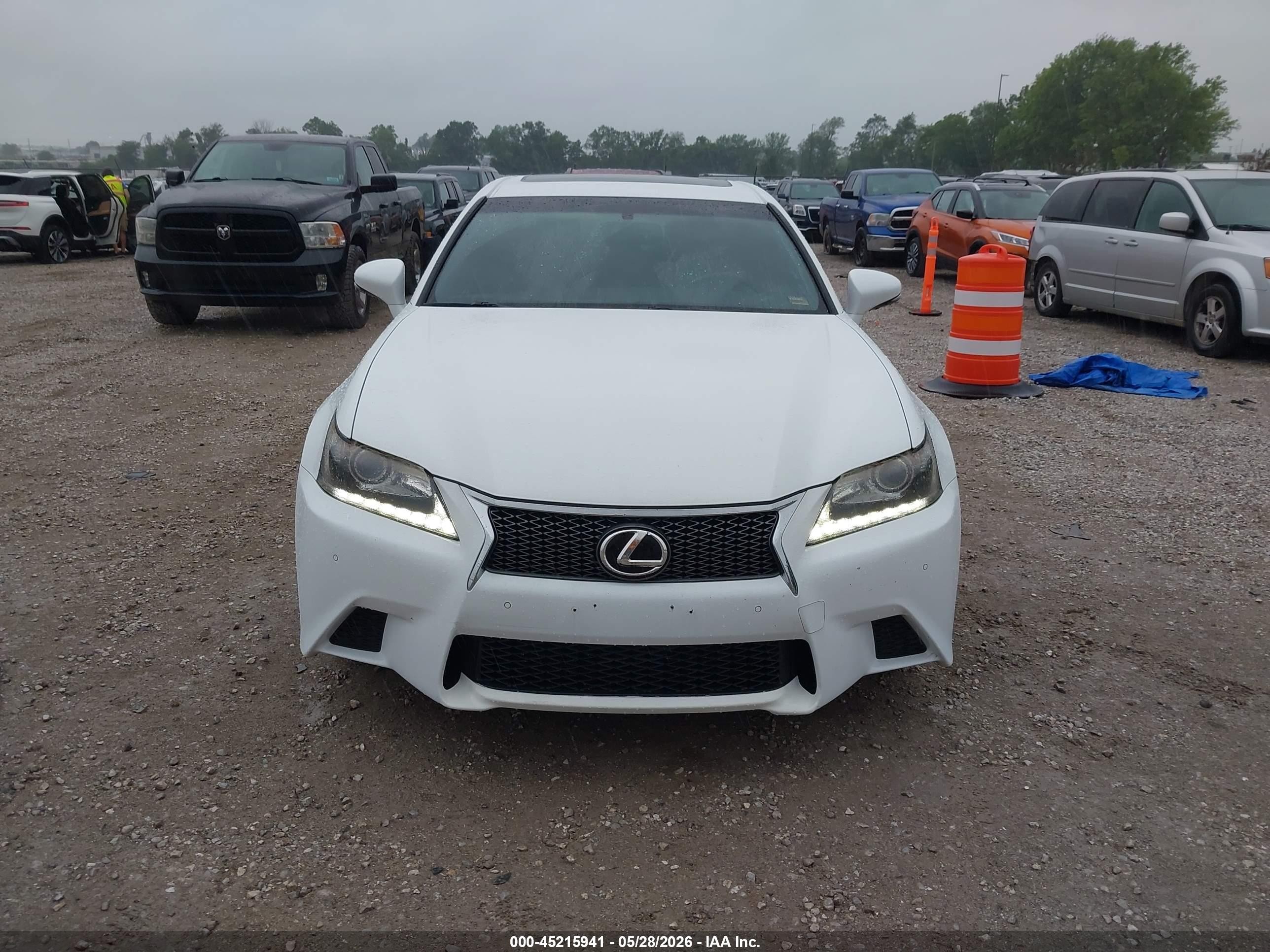 2014 Lexus Gs 350   Белый vin: JTHBE1BL0E5042720