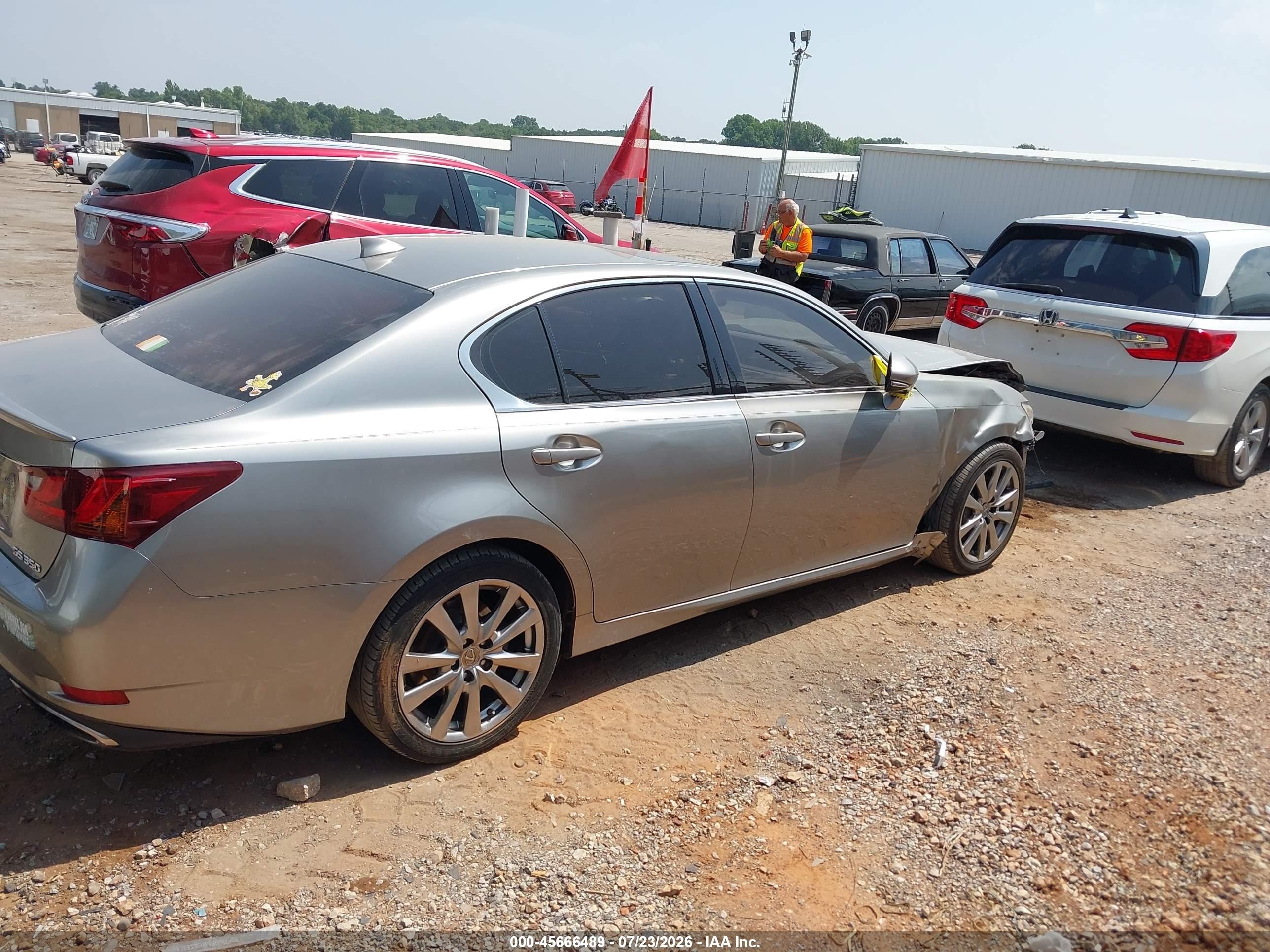 2015 Lexus Gs 350   Gray vin: JTHBE1BL0FA002498
