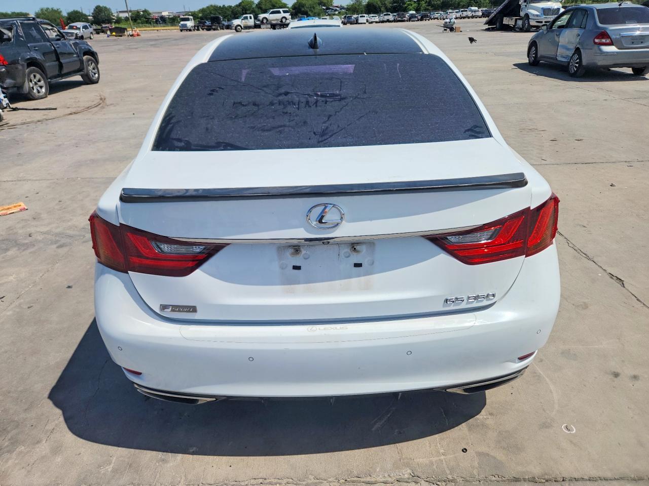 2015 Lexus Gs 350 White vin: JTHBE1BL0FA008981