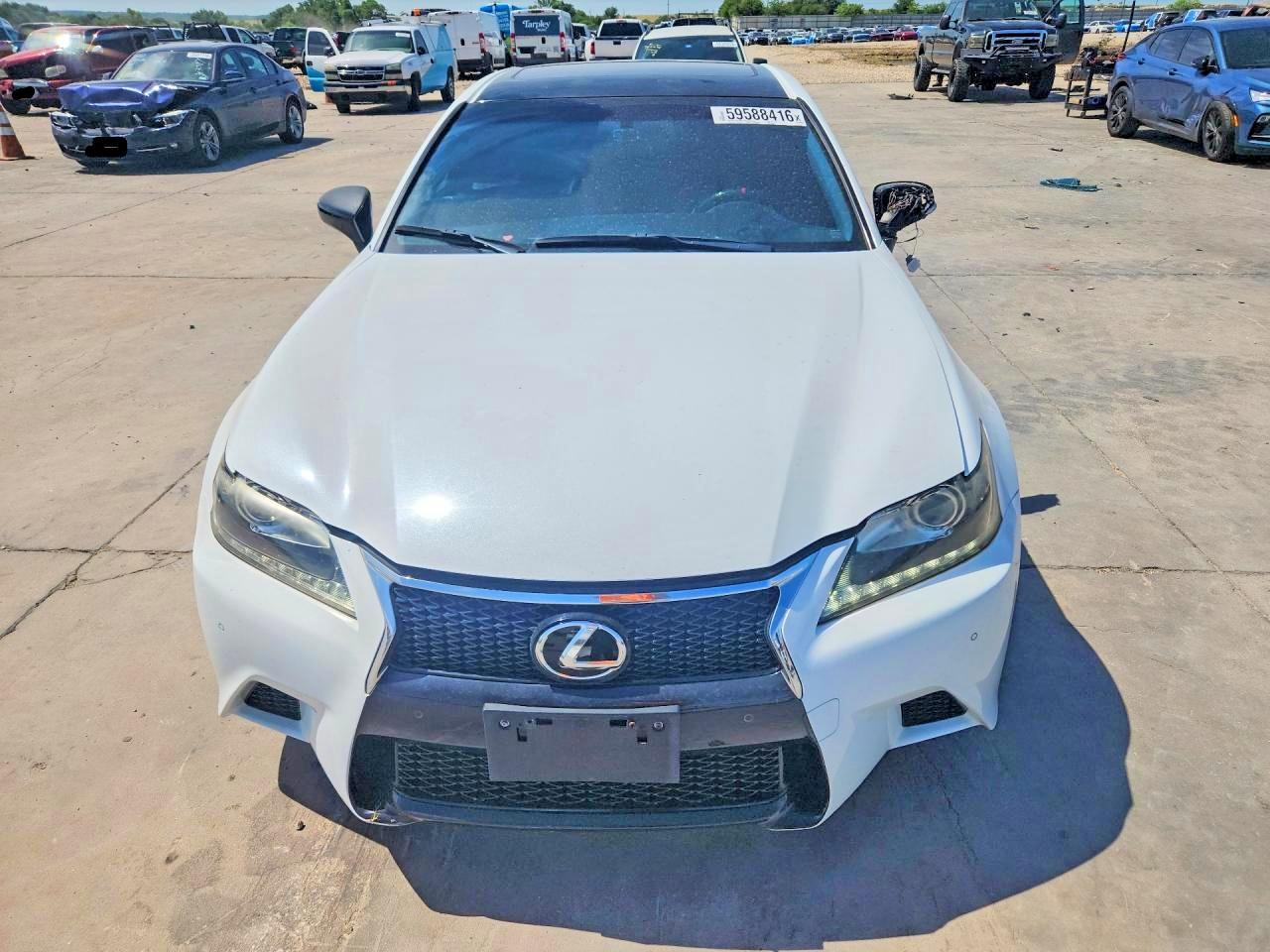 2015 Lexus Gs 350 White vin: JTHBE1BL0FA008981
