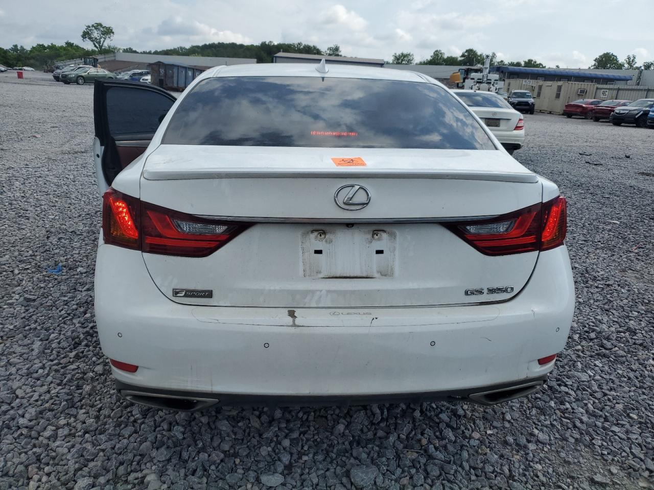 2015 Lexus Gs 350 White vin: JTHBE1BL0FA009256
