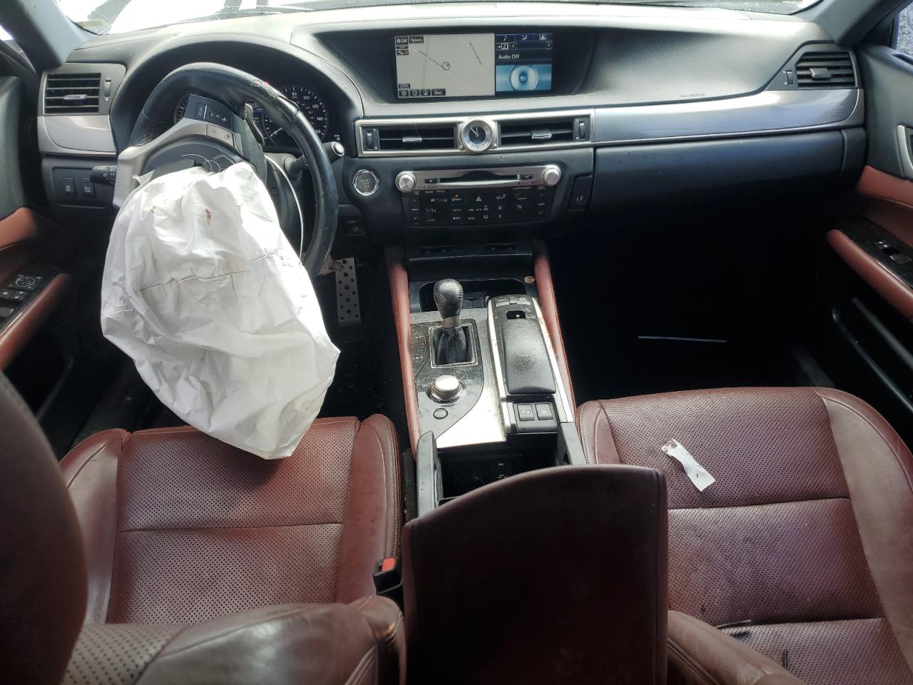 2015 Lexus Gs 350 White vin: JTHBE1BL0FA009256