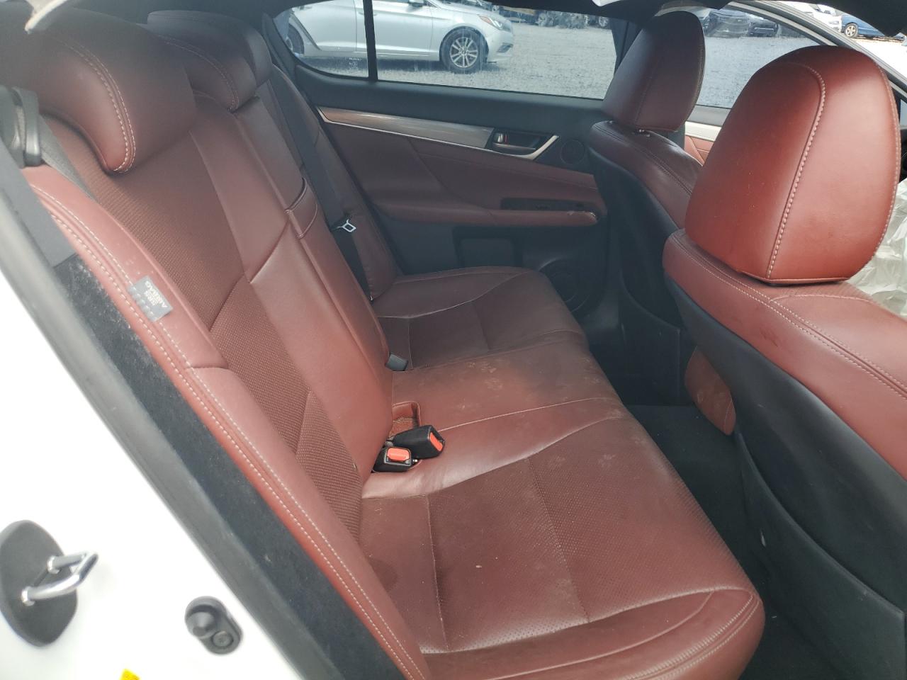 2015 Lexus Gs 350 White vin: JTHBE1BL0FA009256