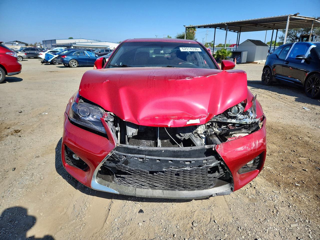 2015 Lexus Gs 350 Red vin: JTHBE1BL0FA012285