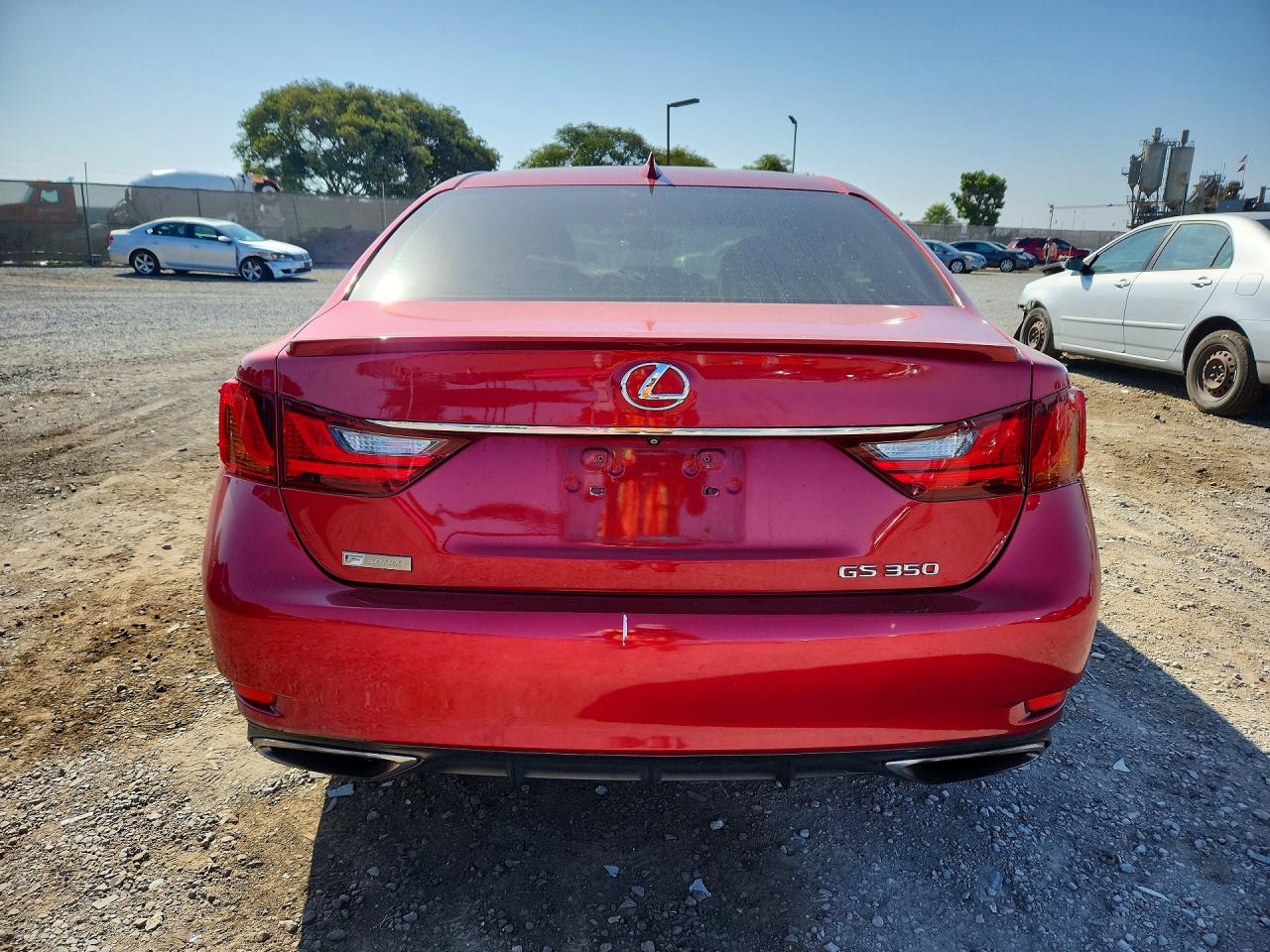 2015 Lexus Gs 350 Red vin: JTHBE1BL0FA012285