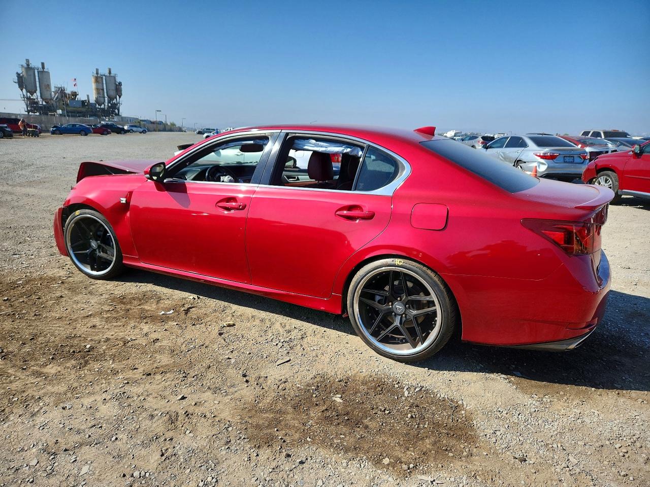 2015 Lexus Gs 350 Red vin: JTHBE1BL0FA012285