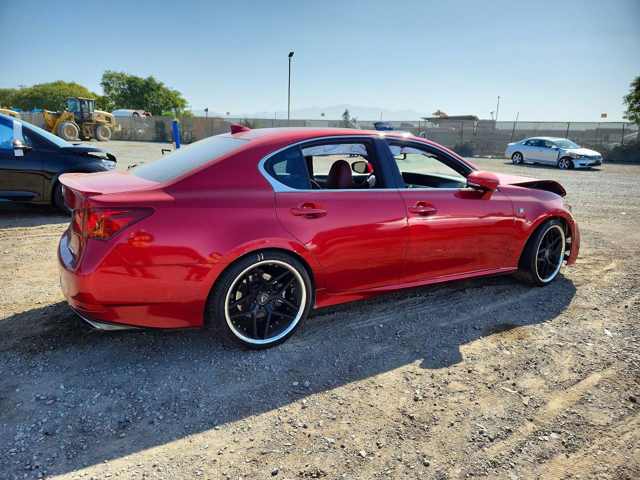 2015 Lexus Gs 350 Red vin: JTHBE1BL0FA012285