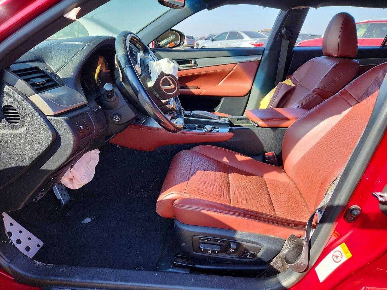 2015 Lexus Gs 350 Red vin: JTHBE1BL0FA012285