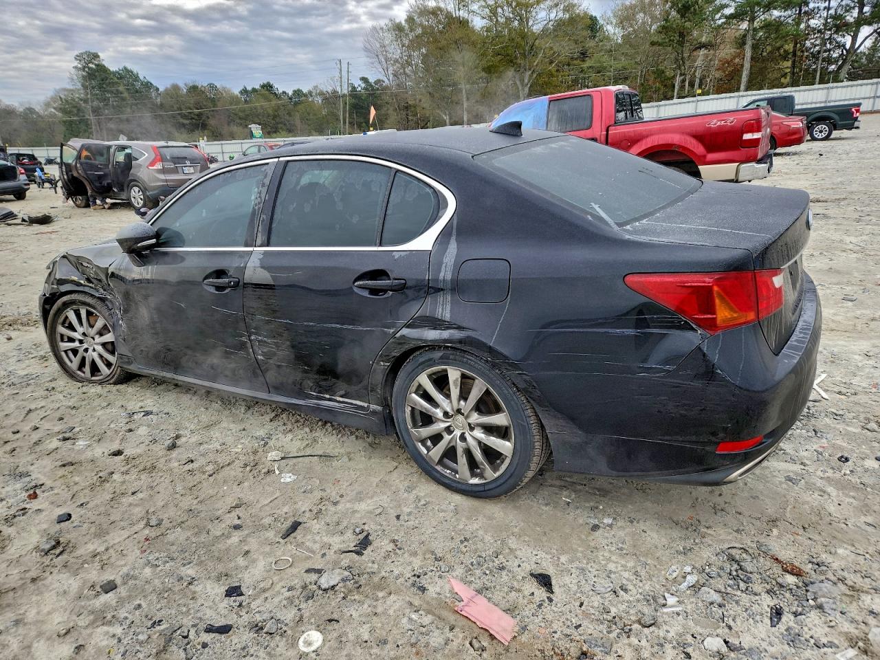 2015 Lexus Gs 350 Black vin: JTHBE1BL0FA012478