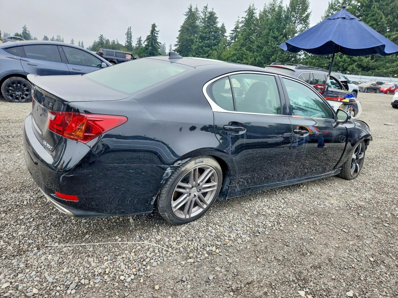 2015 Lexus Gs 350 Base Black vin: JTHBE1BL0FA018149