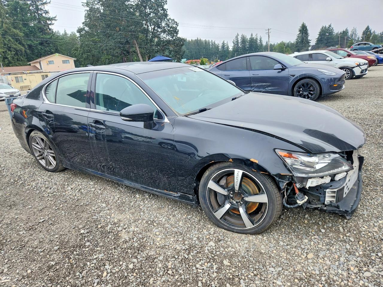 2015 Lexus Gs 350 Base Black vin: JTHBE1BL0FA018149