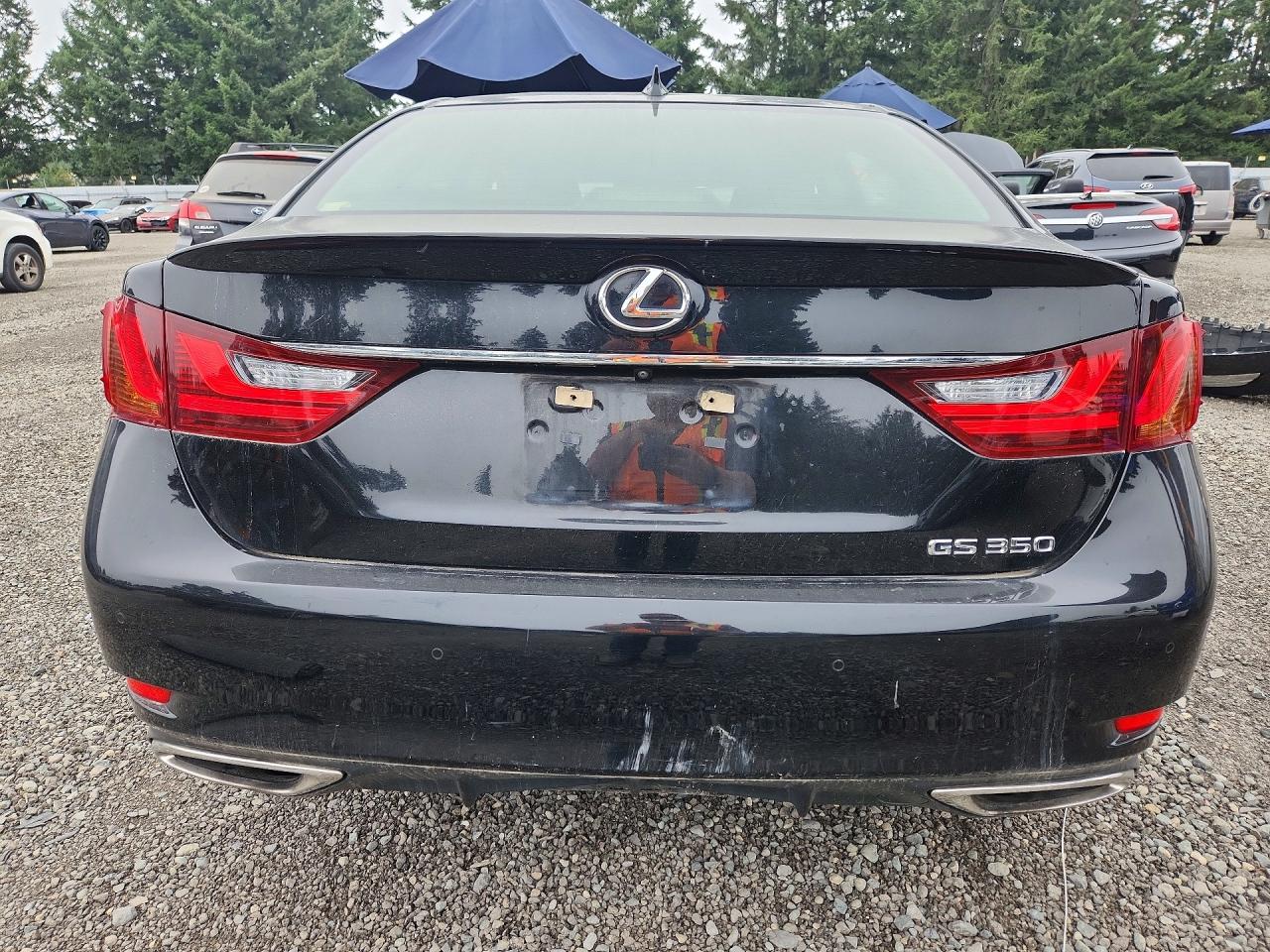 2015 Lexus Gs 350 Base Black vin: JTHBE1BL0FA018149